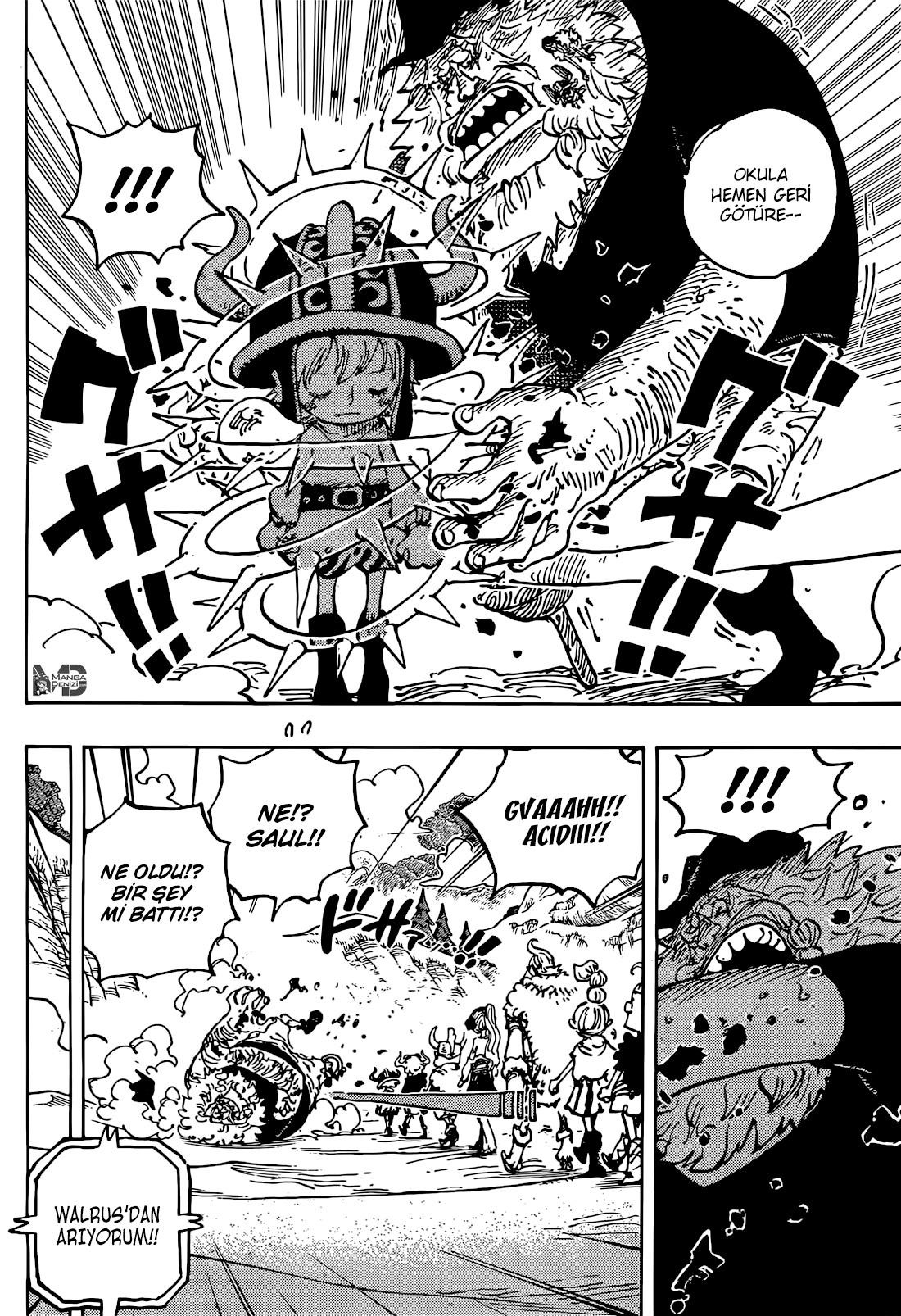 One Piece mangasının 1143 bölümünün 4. sayfasını okuyorsunuz.