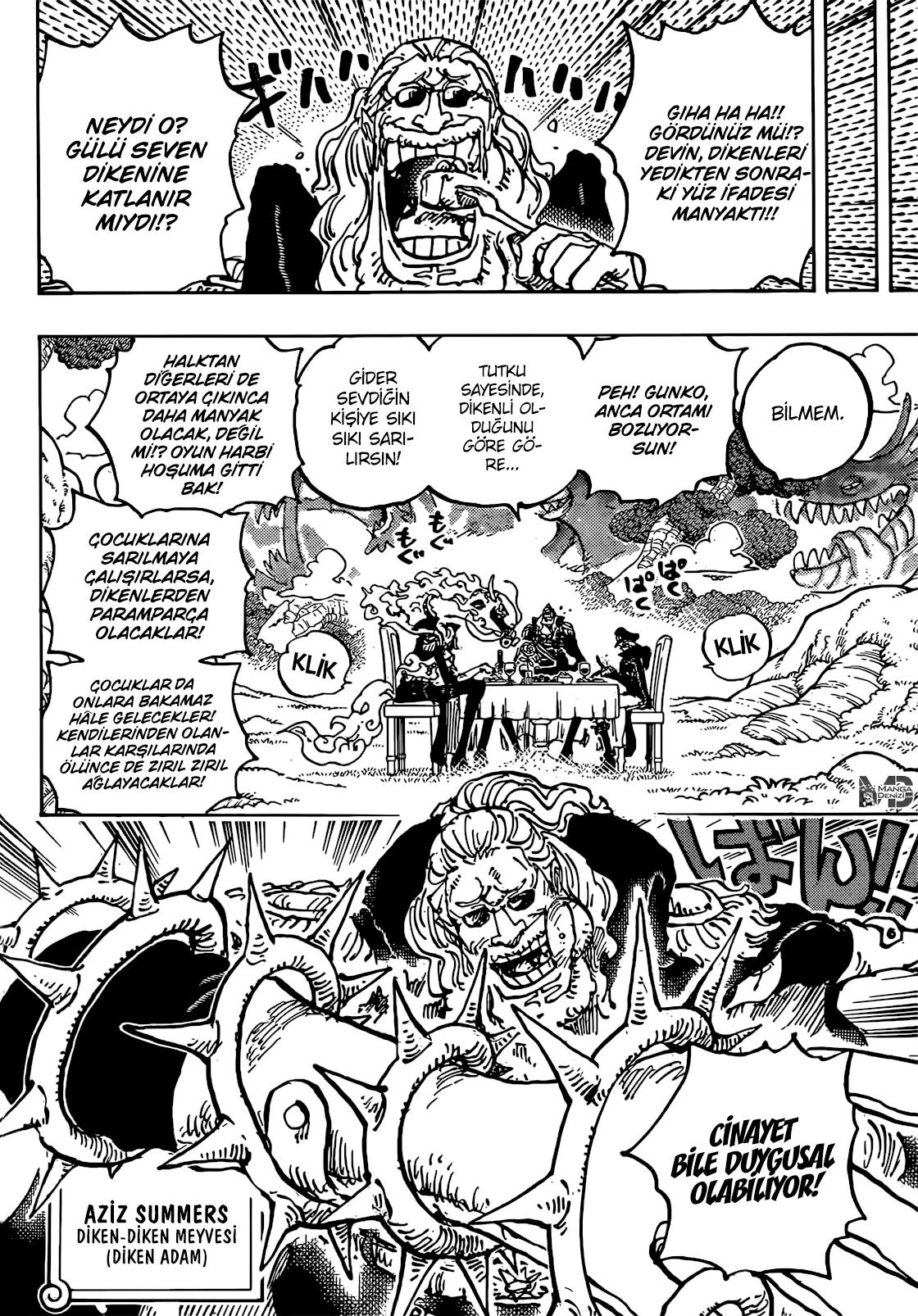One Piece mangasının 1143 bölümünün 8. sayfasını okuyorsunuz.