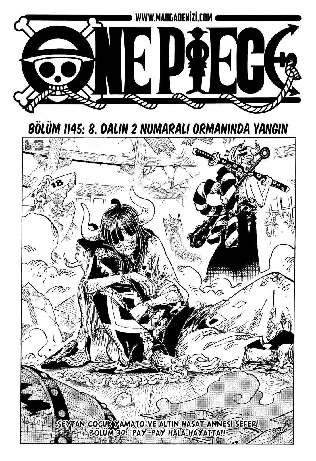 One Piece mangasının 1145 bölümünün 2. sayfasını okuyorsunuz.