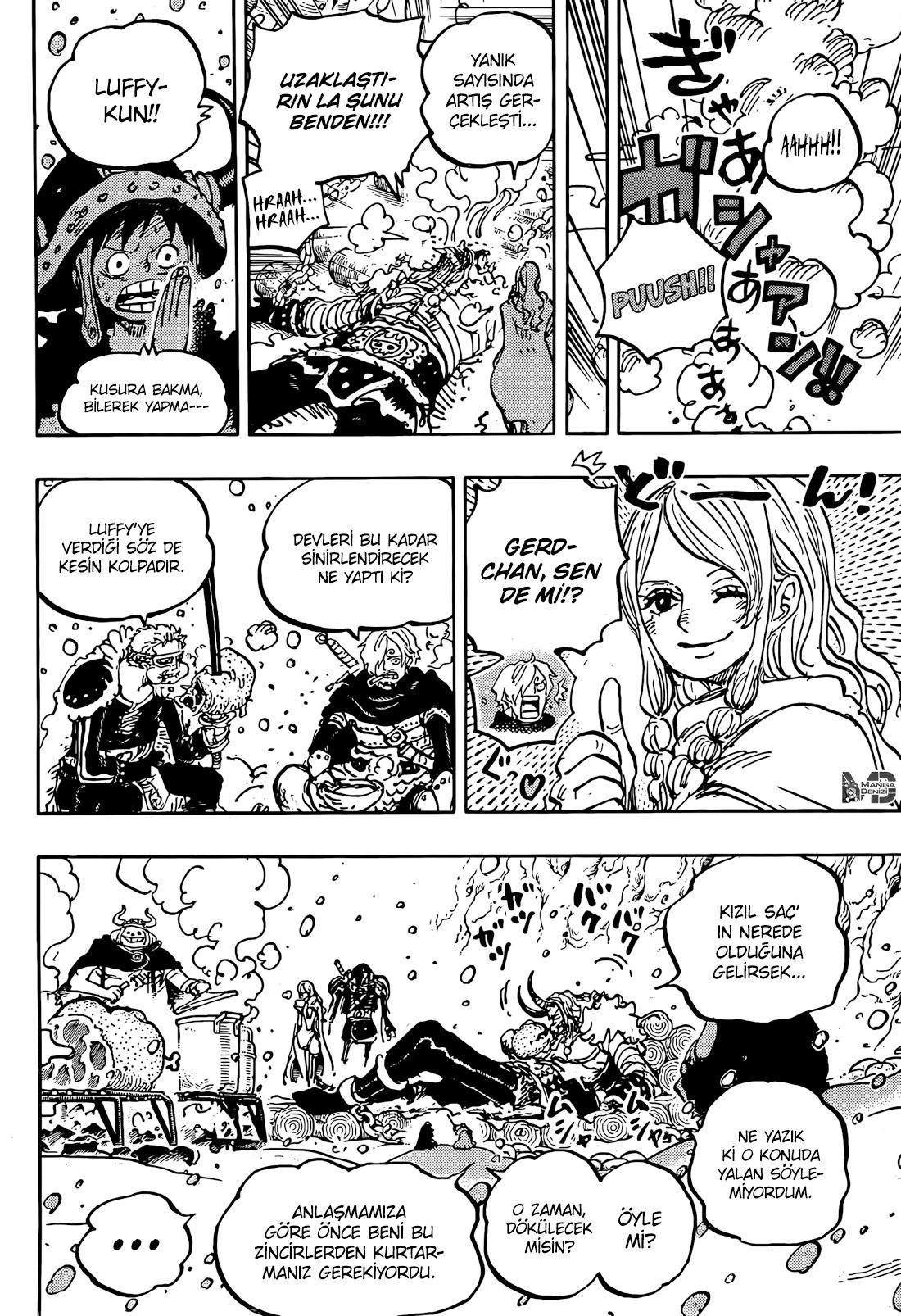 One Piece mangasının 1145 bölümünün 9. sayfasını okuyorsunuz.