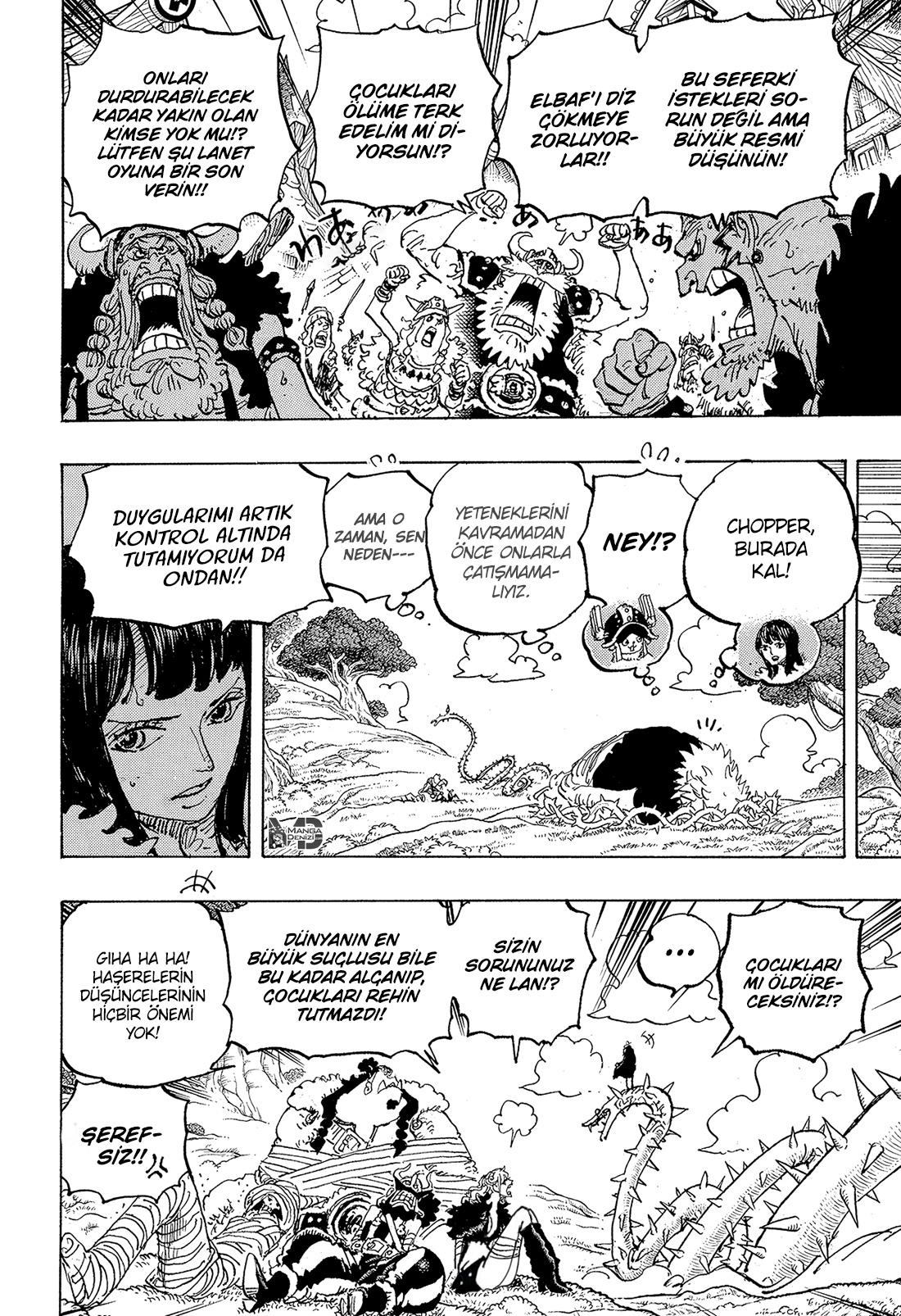 One Piece mangasının 1148 bölümünün 5. sayfasını okuyorsunuz.