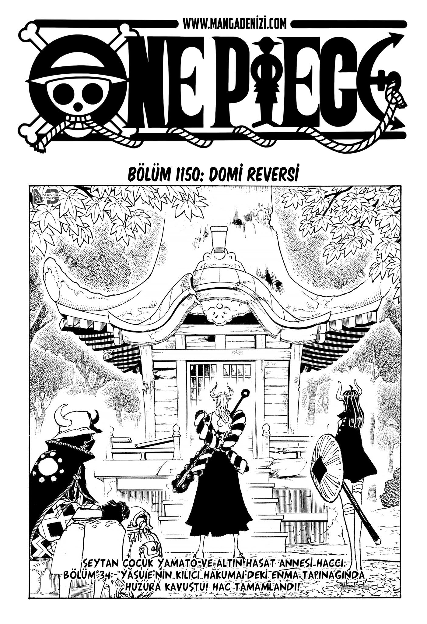 One Piece mangasının 1150 bölümünün 2. sayfasını okuyorsunuz.