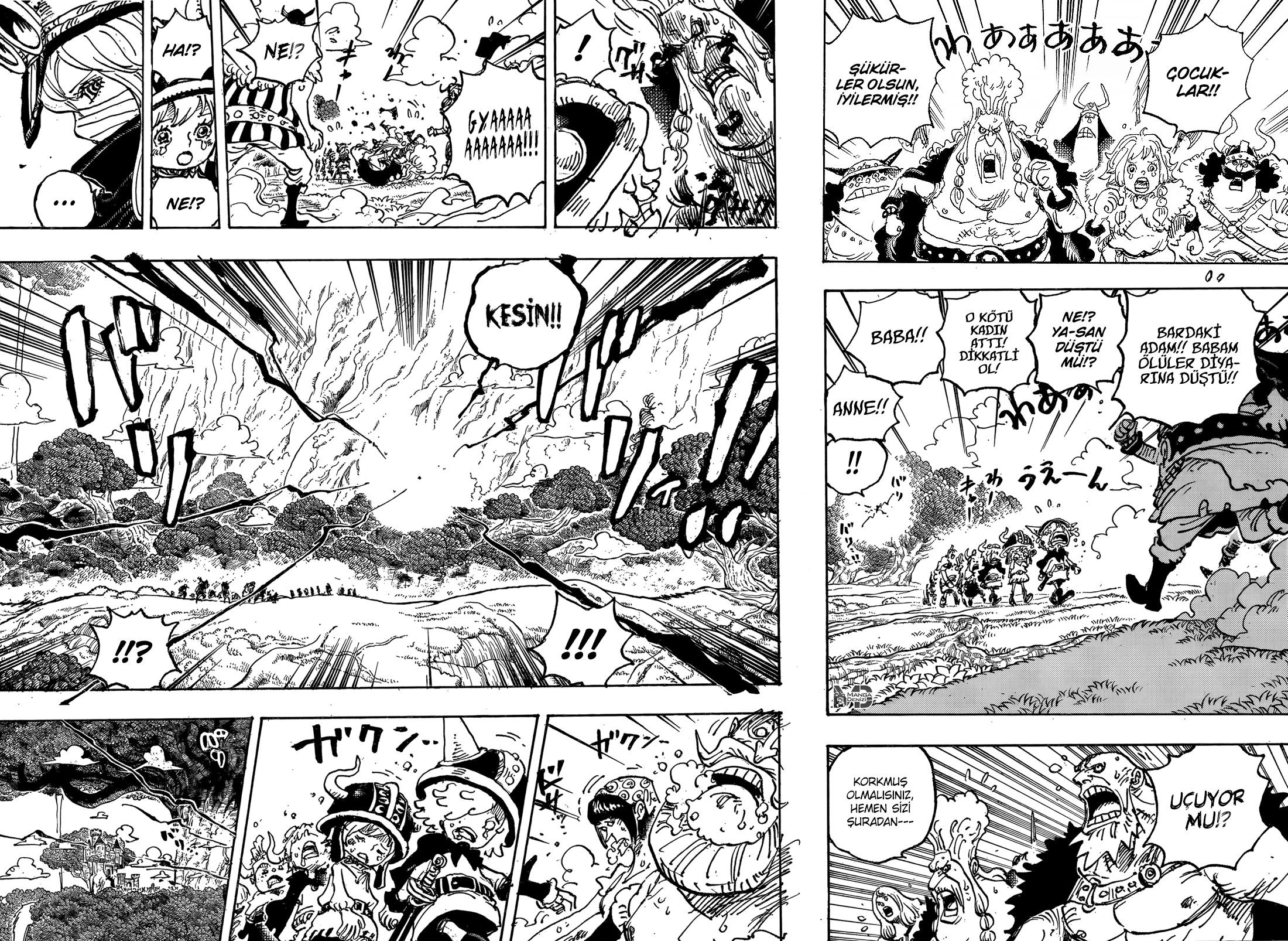 One Piece mangasının 1150 bölümünün 3. sayfasını okuyorsunuz.