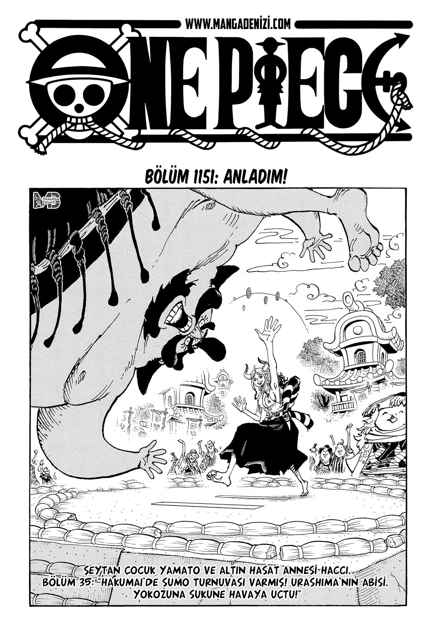 One Piece mangasının 1151 bölümünün 2. sayfasını okuyorsunuz.