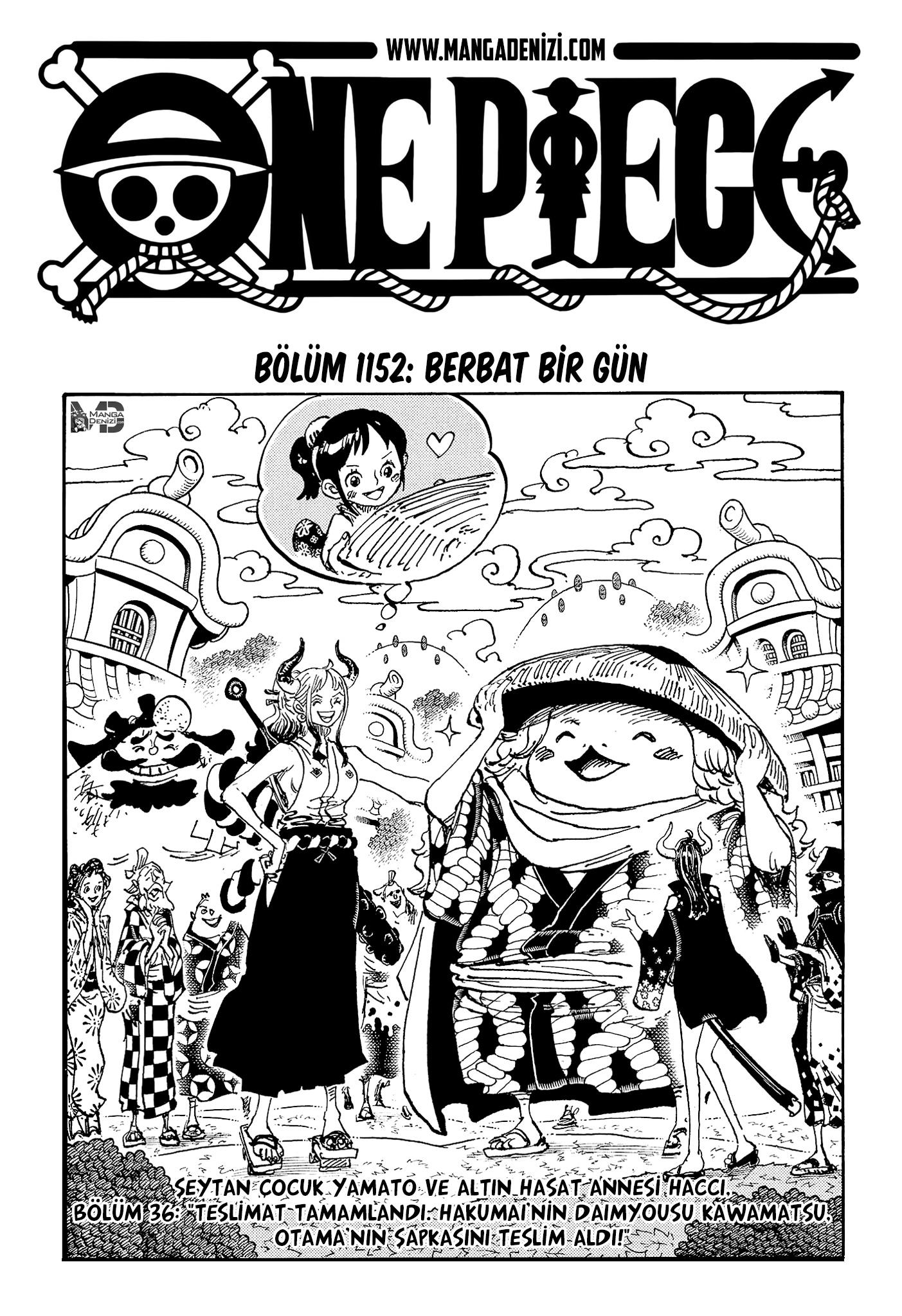 One Piece mangasının 1152 bölümünün 2. sayfasını okuyorsunuz.