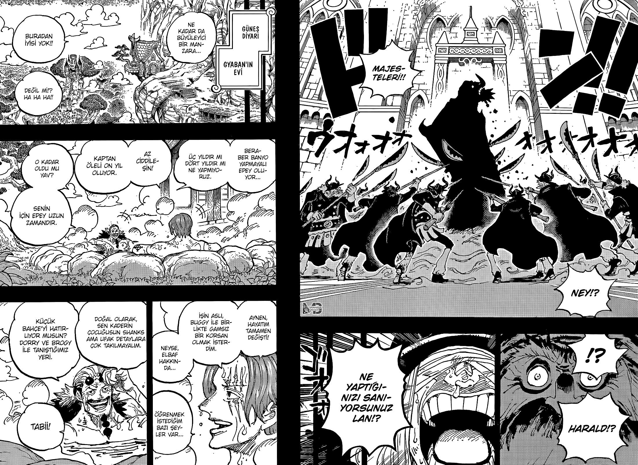 One Piece mangasının 1152 bölümünün 13. sayfasını okuyorsunuz.