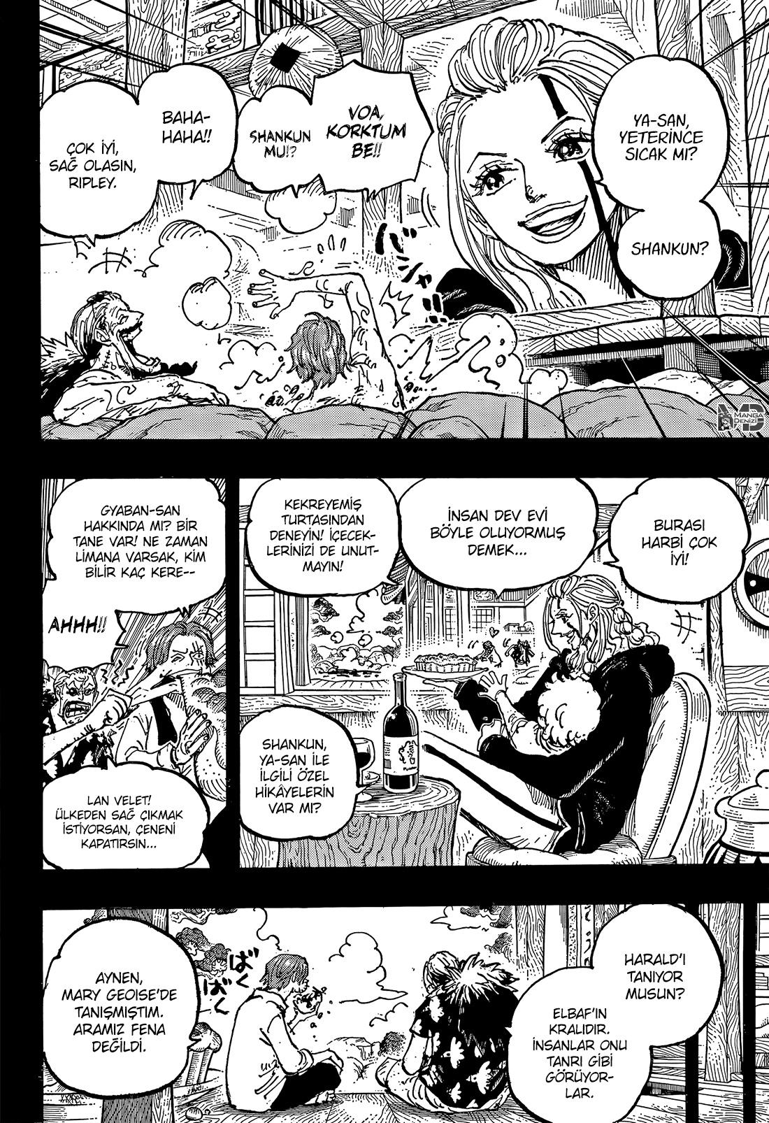 One Piece mangasının 1152 bölümünün 14. sayfasını okuyorsunuz.