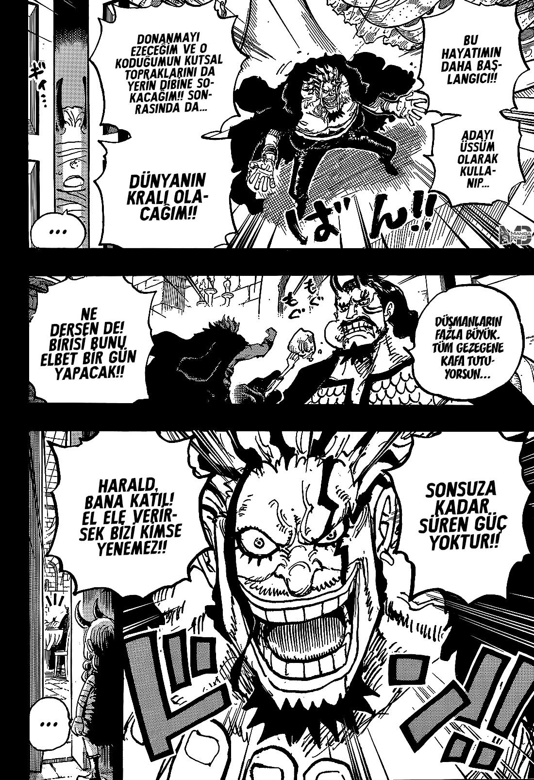 One Piece mangasının 1155 bölümünün 14. sayfasını okuyorsunuz.