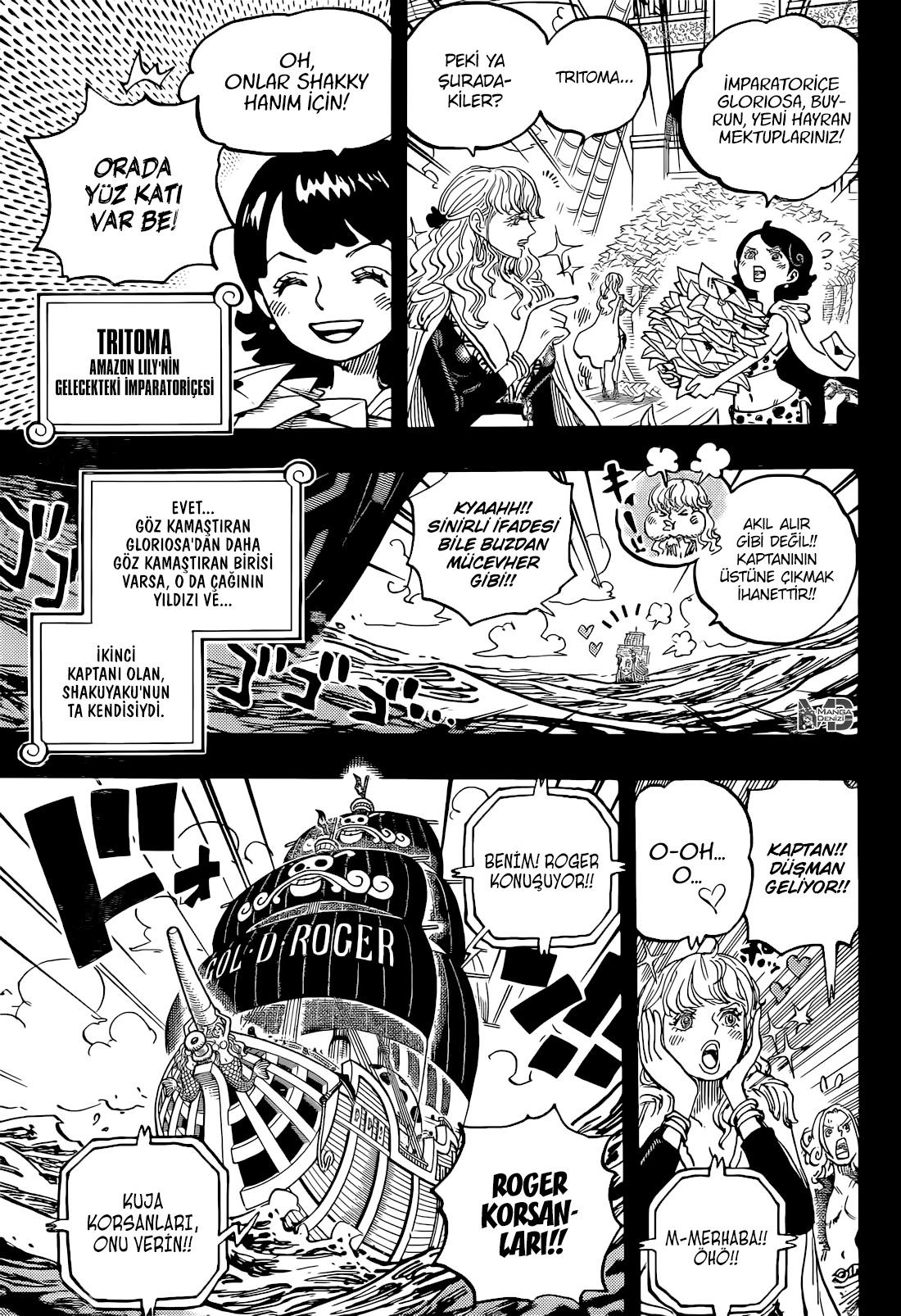 One Piece mangasının 1156 bölümünün 5. sayfasını okuyorsunuz.