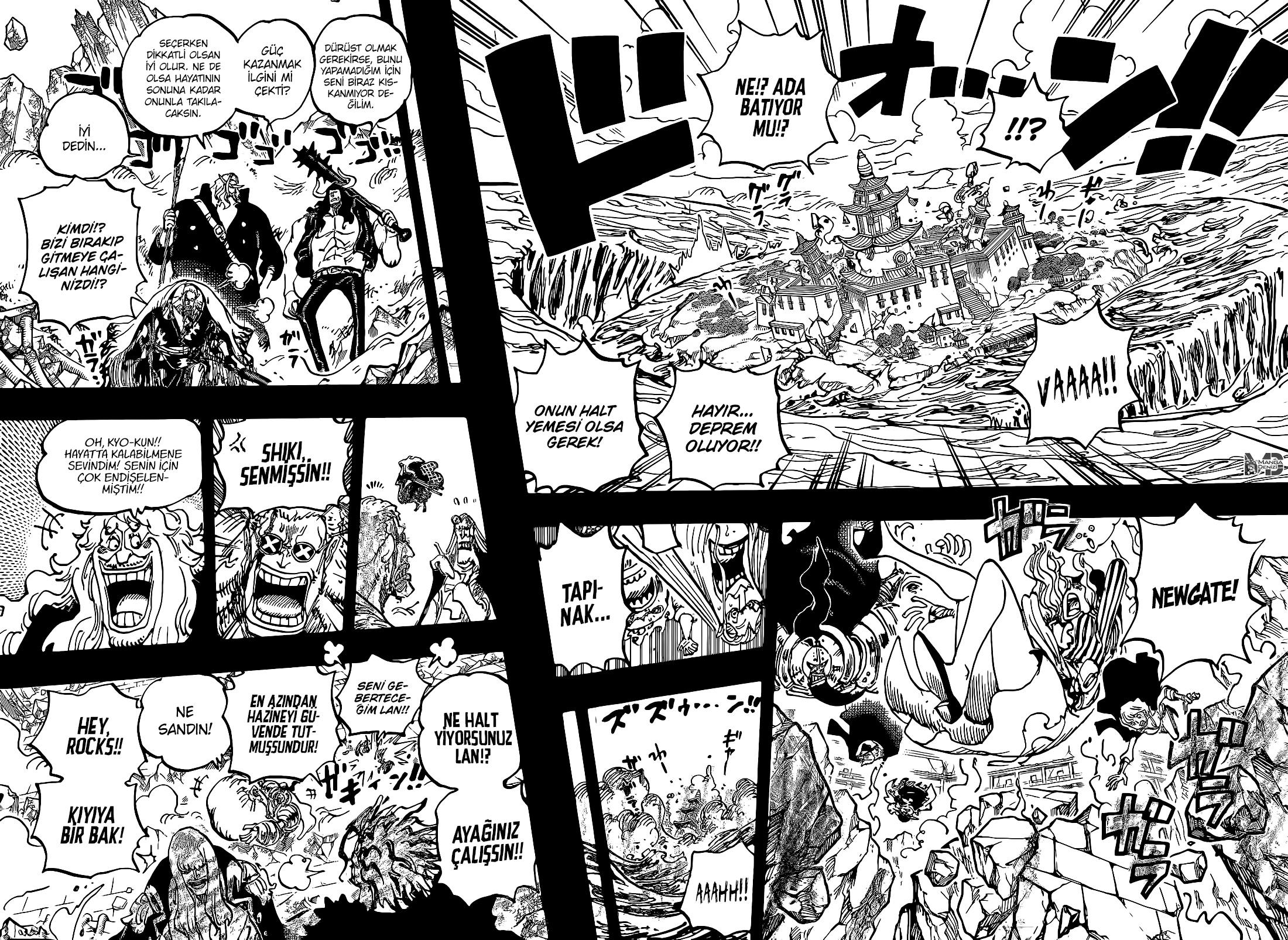 One Piece mangasının 1157 bölümünün 4. sayfasını okuyorsunuz.