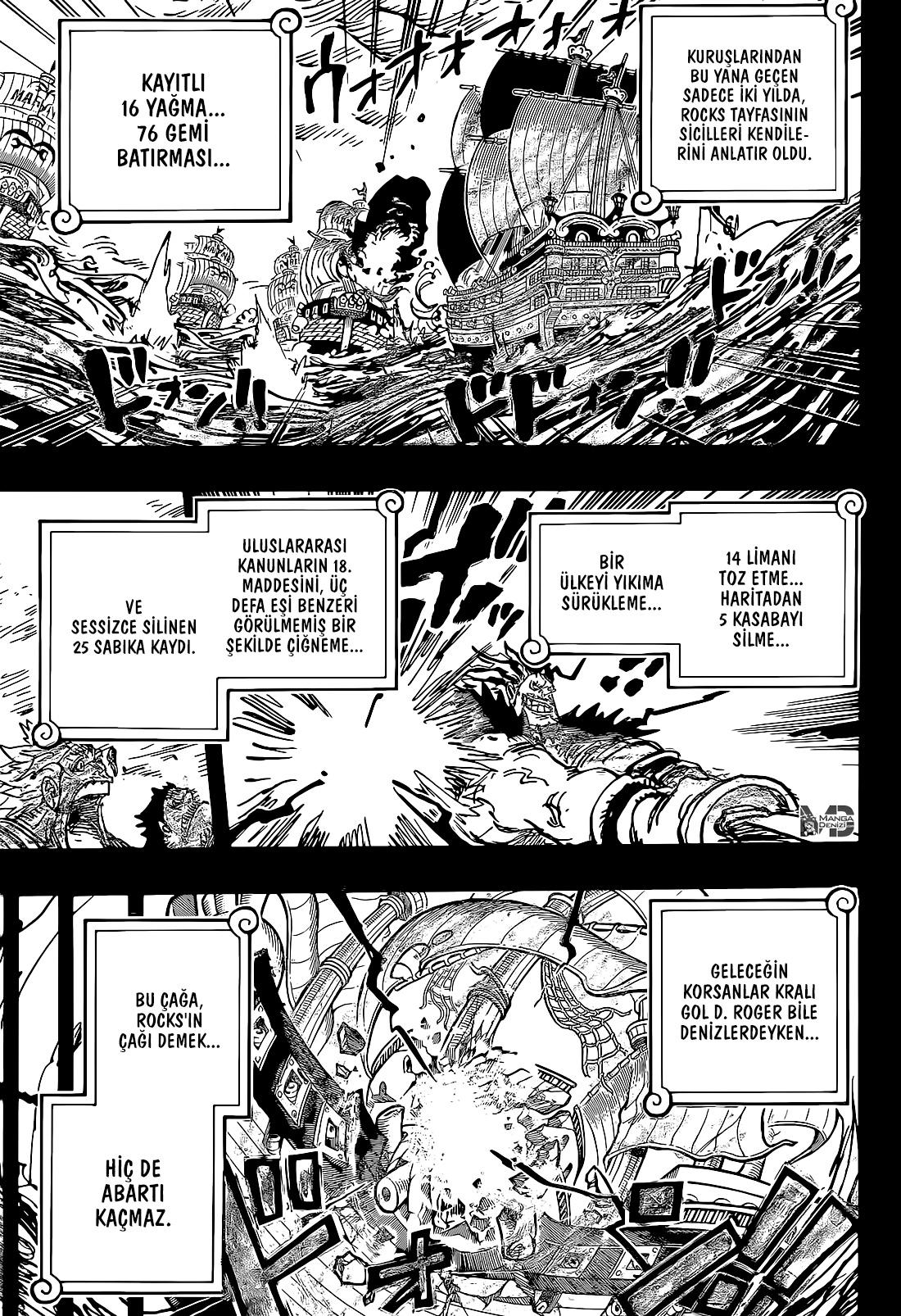 One Piece mangasının 1157 bölümünün 6. sayfasını okuyorsunuz.