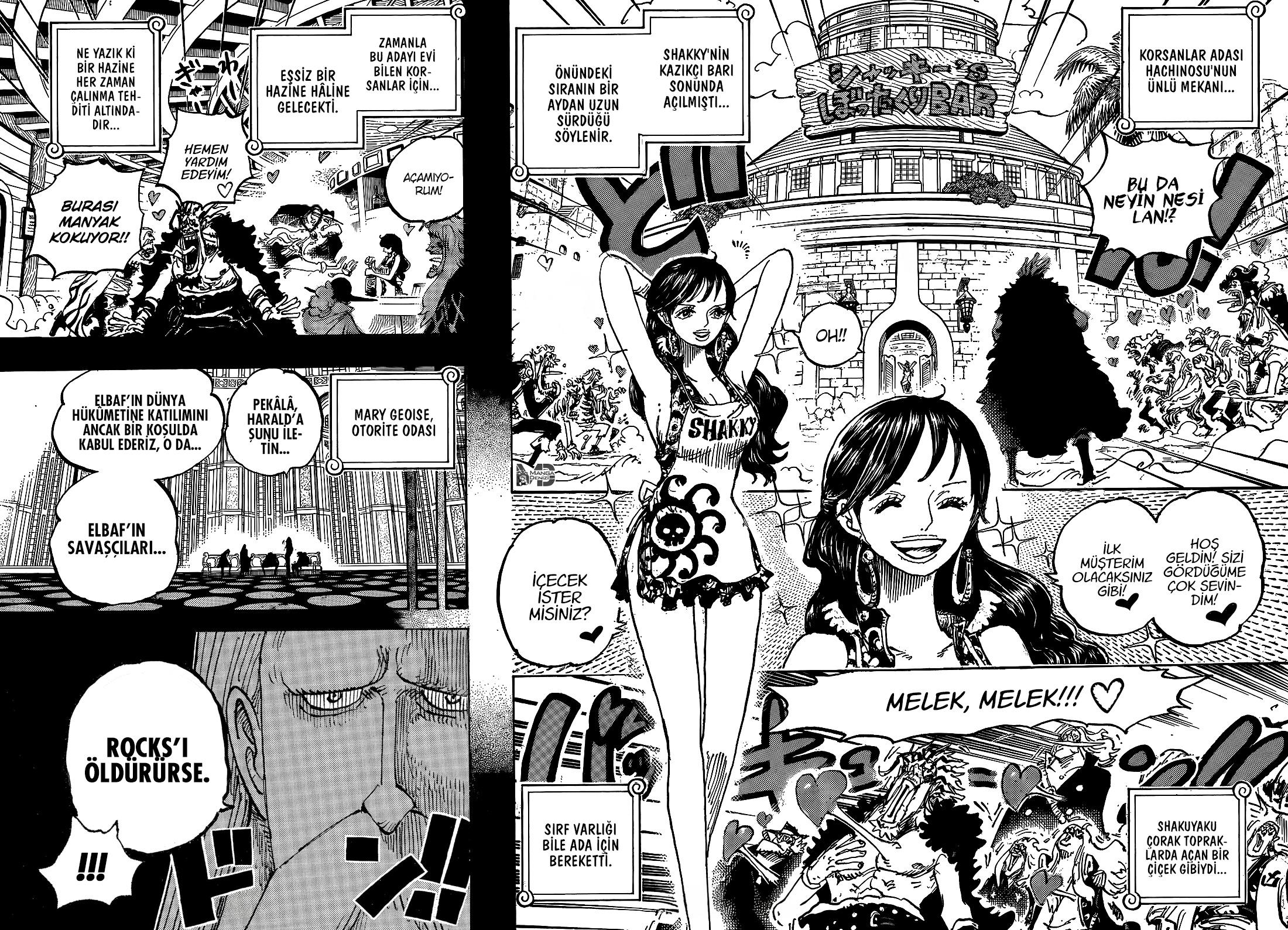 One Piece mangasının 1157 bölümünün 15. sayfasını okuyorsunuz.