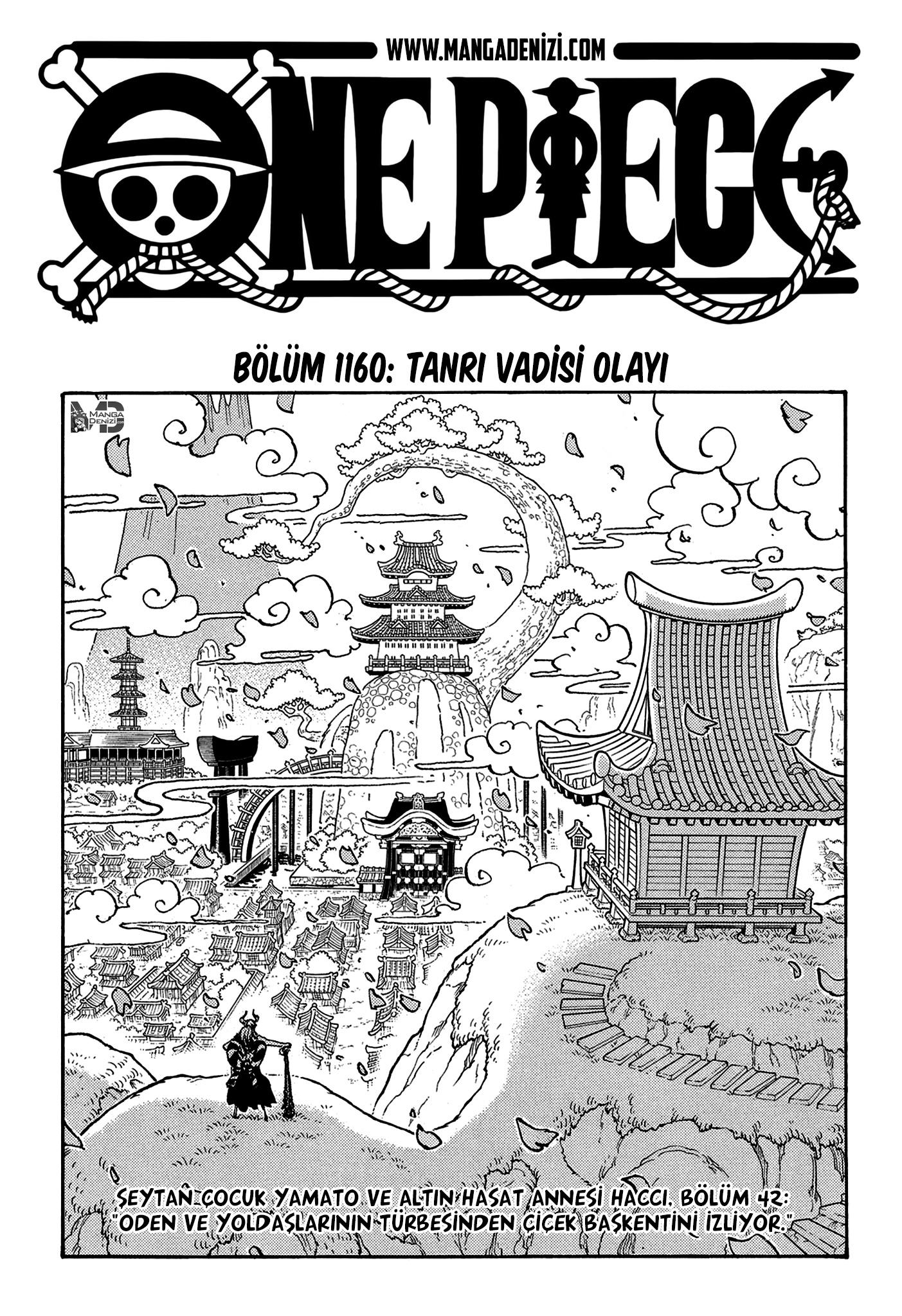 One Piece mangasının 1160 bölümünün 2. sayfasını okuyorsunuz.