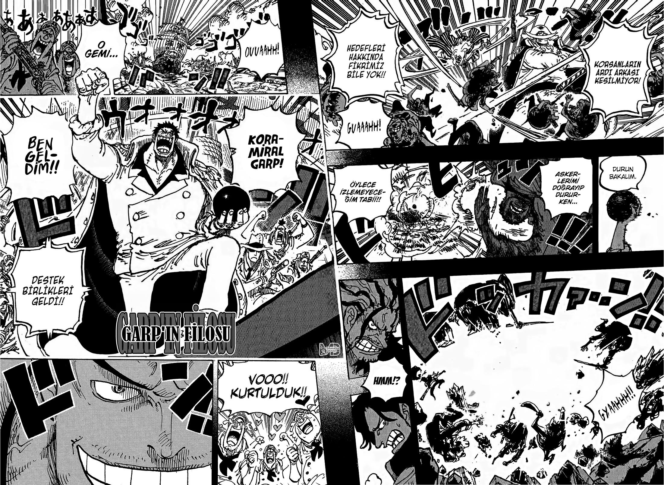 One Piece mangasının 1160 bölümünün 15. sayfasını okuyorsunuz.