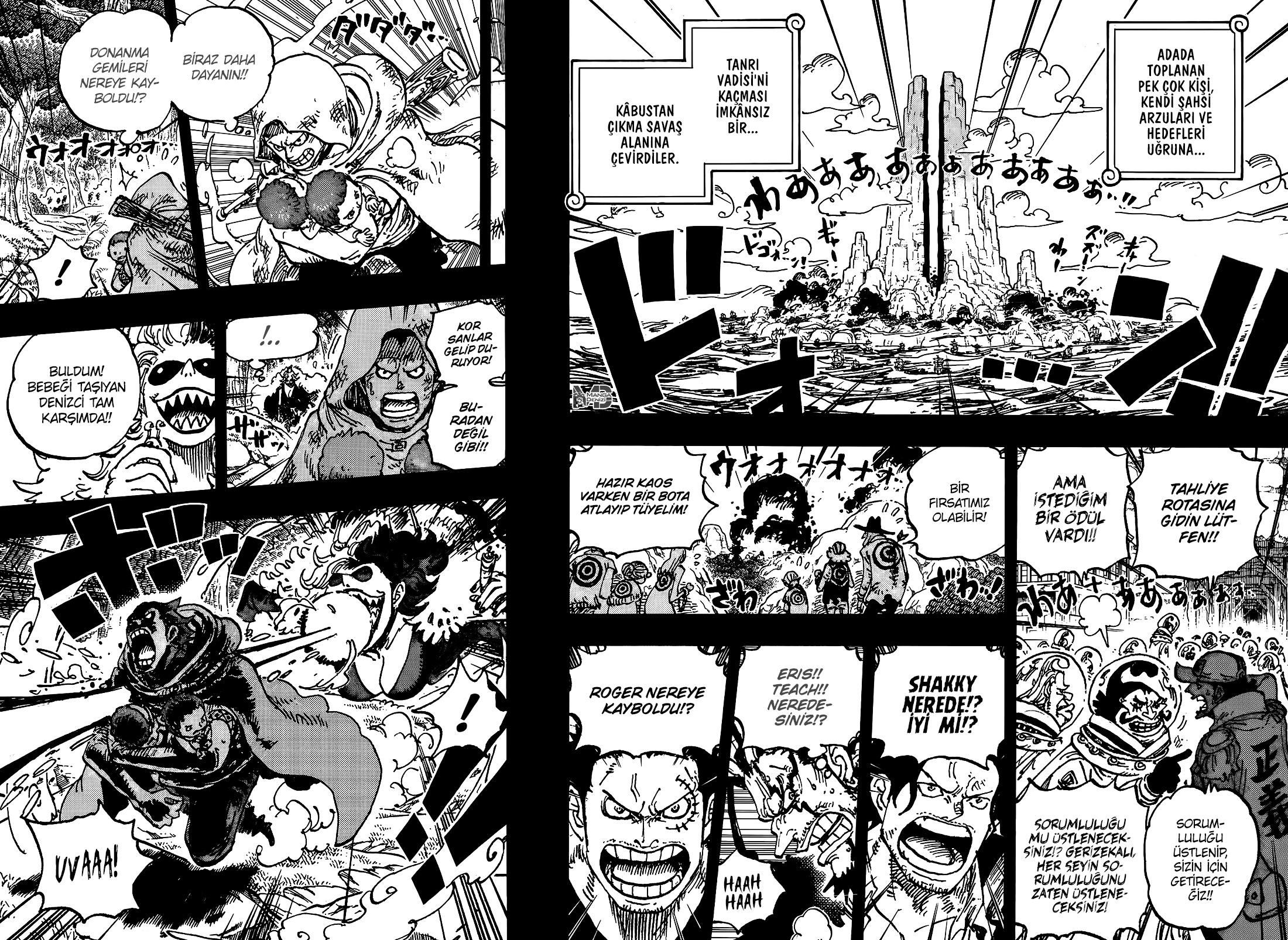One Piece mangasının 1161 bölümünün 4. sayfasını okuyorsunuz.