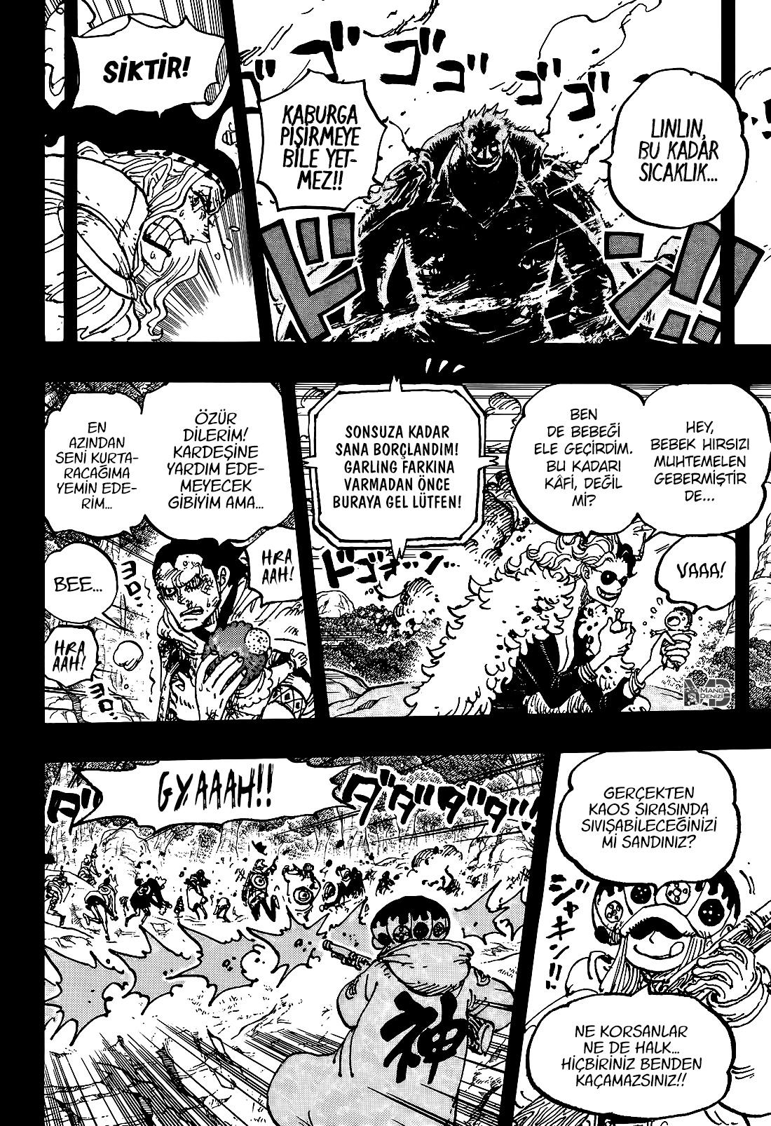 One Piece mangasının 1161 bölümünün 10. sayfasını okuyorsunuz.