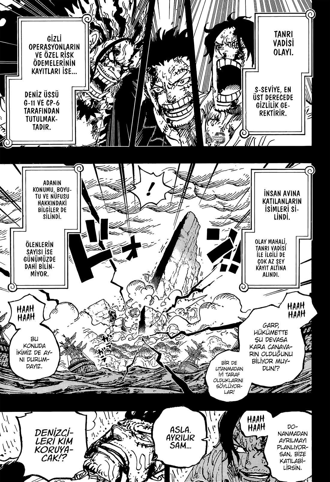 One Piece mangasının 1165 bölümünün 13. sayfasını okuyorsunuz.