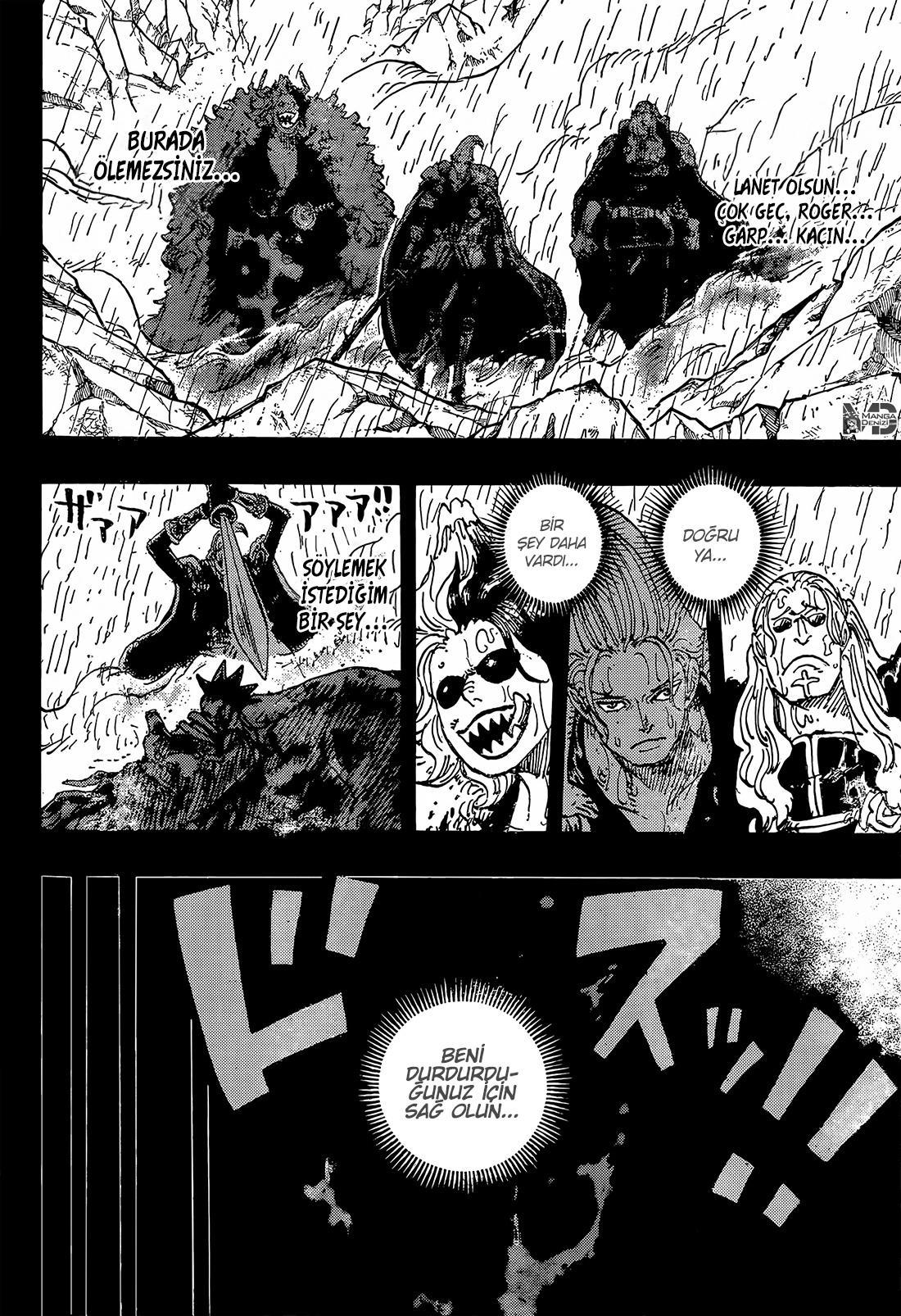 One Piece mangasının 1166 bölümünün 4. sayfasını okuyorsunuz.