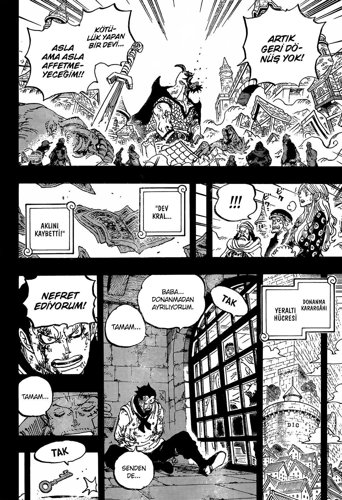 One Piece mangasının 1166 bölümünün 14. sayfasını okuyorsunuz.