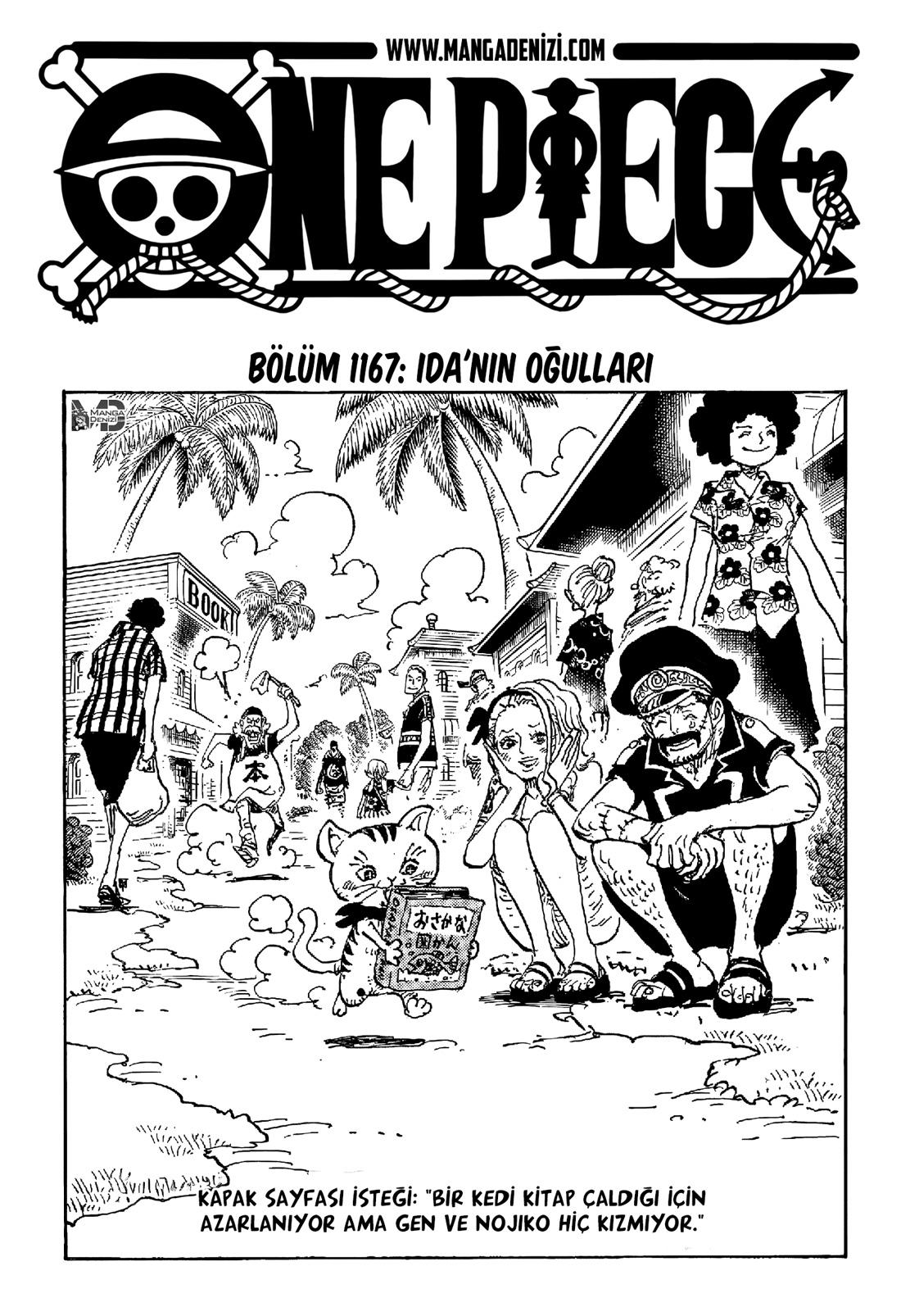 One Piece mangasının 1167 bölümünün 2. sayfasını okuyorsunuz.