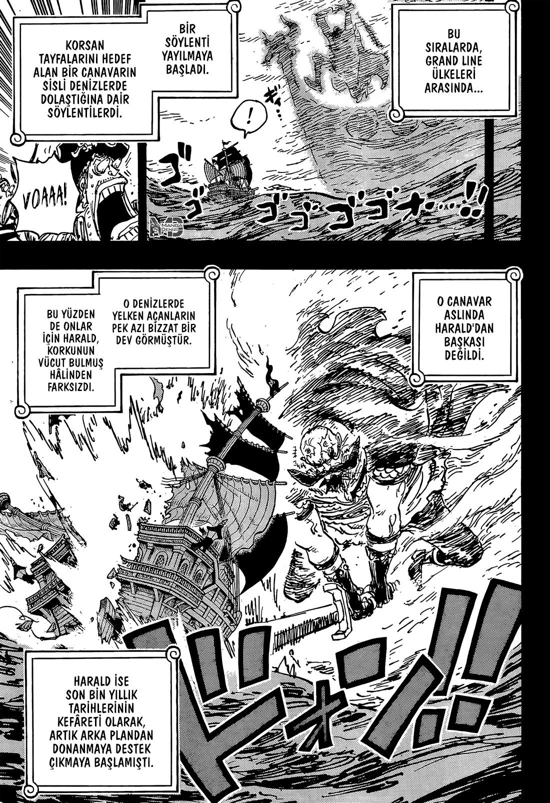 One Piece mangasının 1167 bölümünün 4. sayfasını okuyorsunuz.