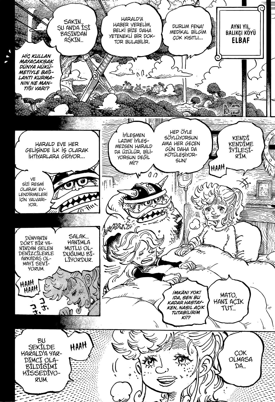One Piece mangasının 1167 bölümünün 15. sayfasını okuyorsunuz.