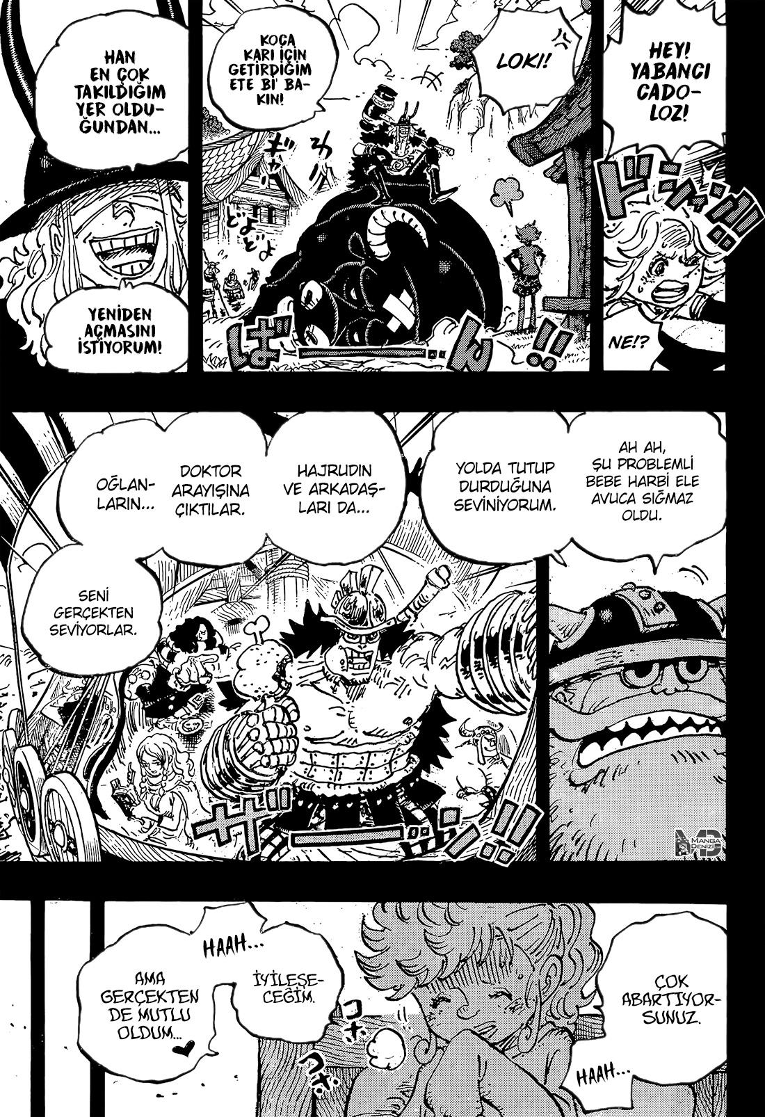 One Piece mangasının 1167 bölümünün 16. sayfasını okuyorsunuz.