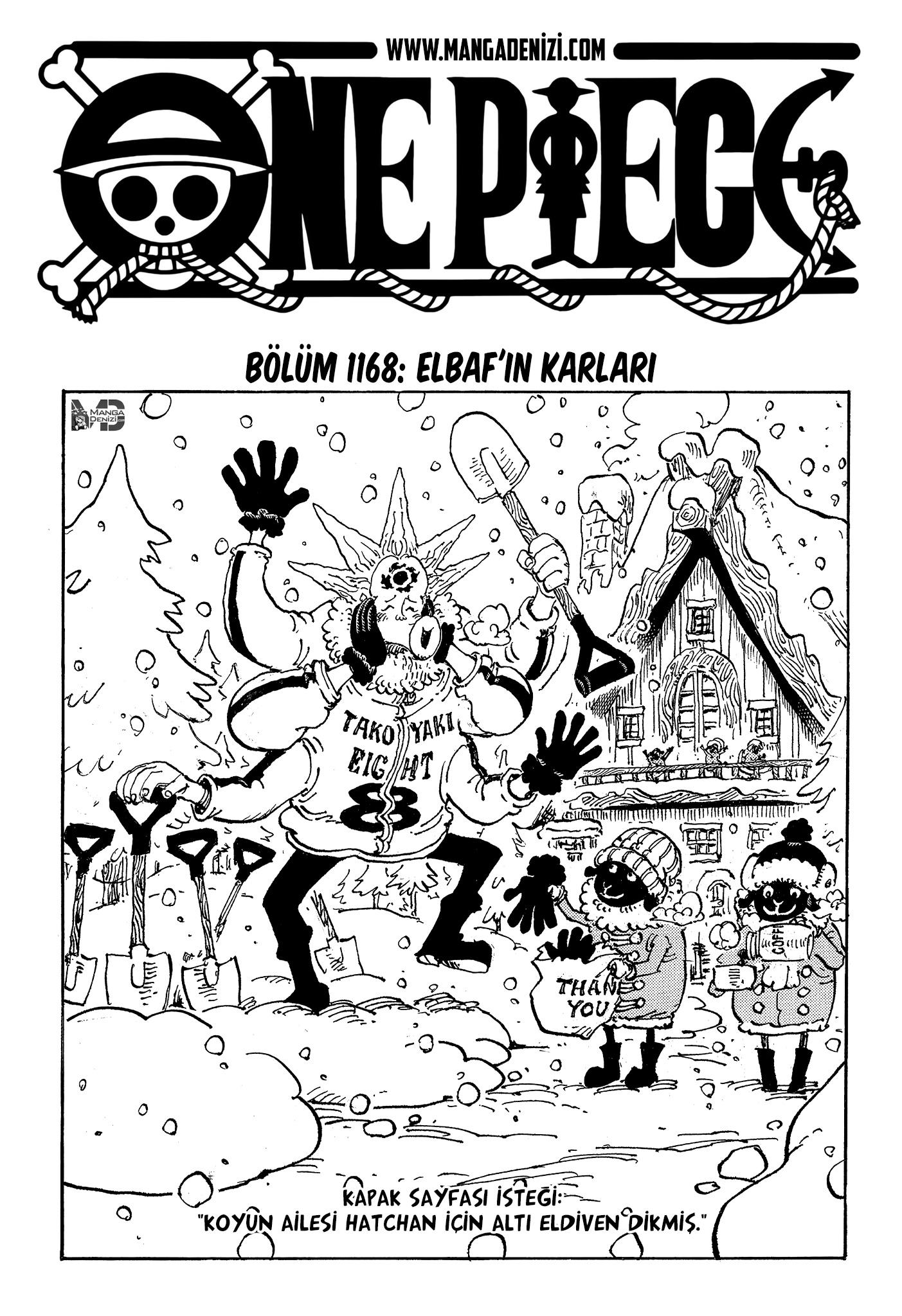 One Piece mangasının 1168 bölümünün 2. sayfasını okuyorsunuz.