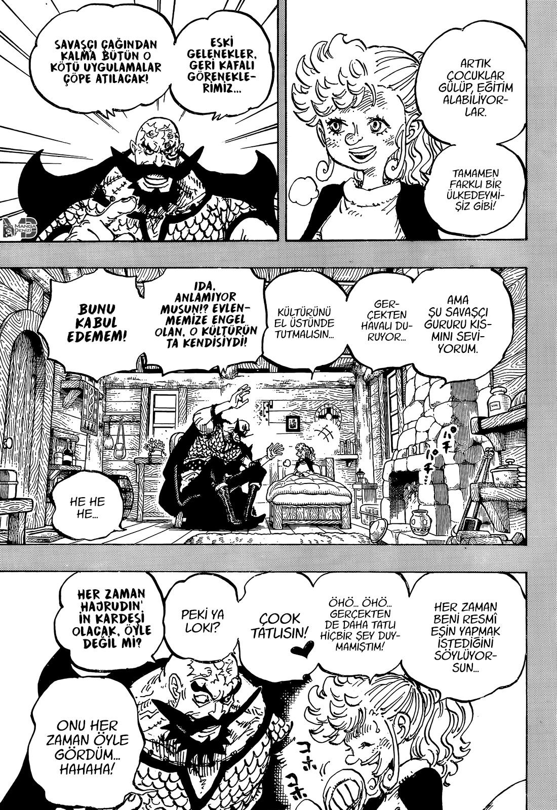 One Piece mangasının 1168 bölümünün 6. sayfasını okuyorsunuz.