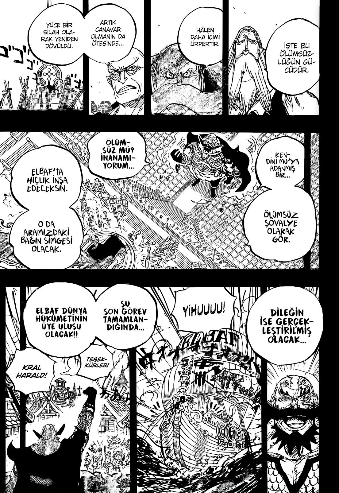 One Piece mangasının 1168 bölümünün 12. sayfasını okuyorsunuz.