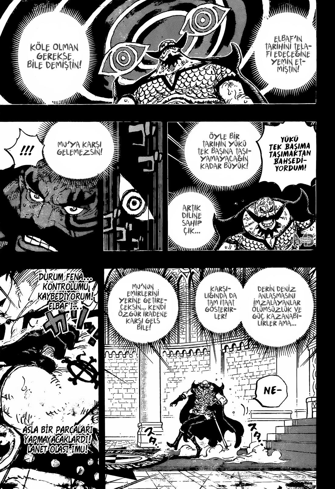 One Piece mangasının 1168 bölümünün 14. sayfasını okuyorsunuz.