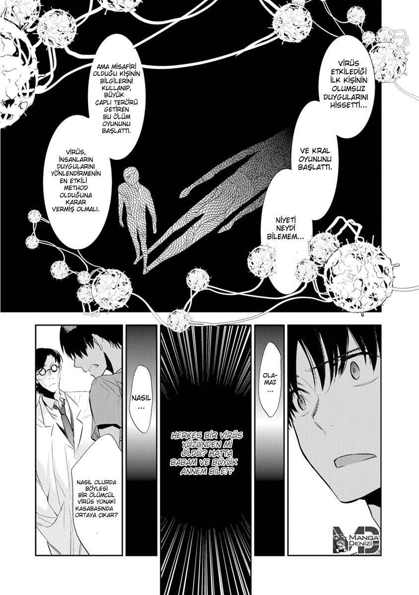 Ousama Game: Kigen mangasının 20 bölümünün 22. sayfasını okuyorsunuz.