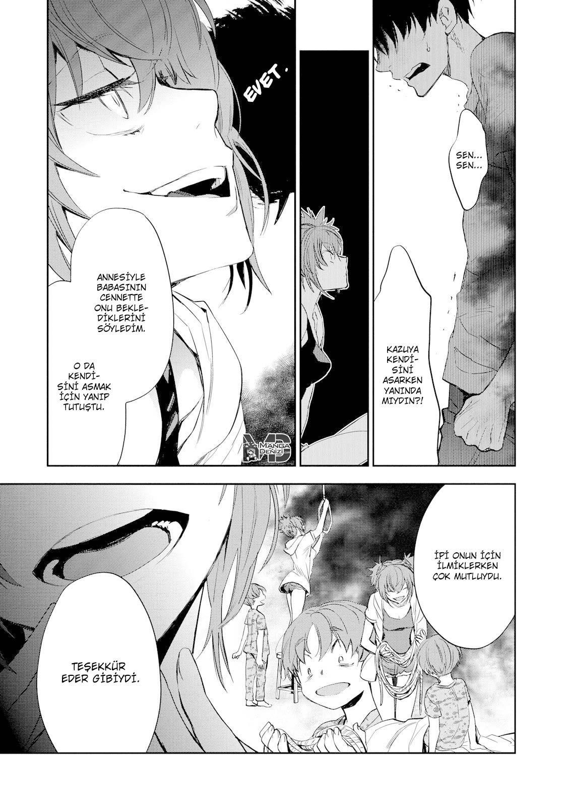 Ousama Game: Kigen mangasının 21 bölümünün 24. sayfasını okuyorsunuz.