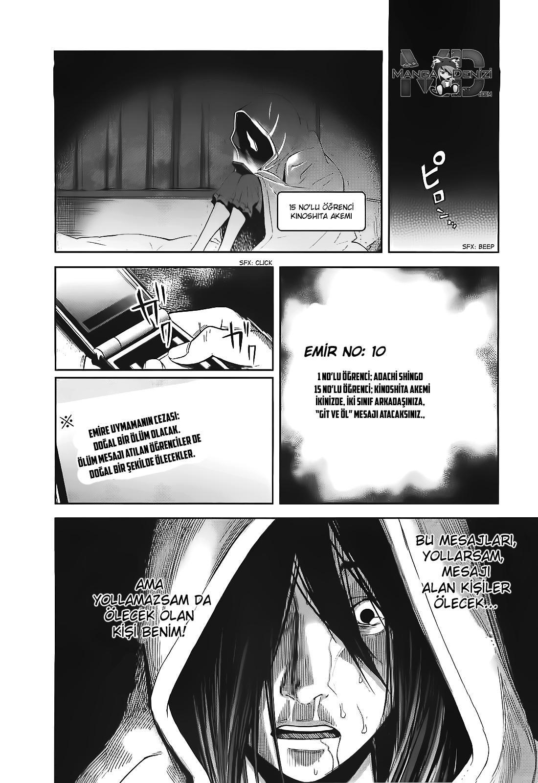 Ousama Game mangasının 12 bölümünün 24. sayfasını okuyorsunuz.