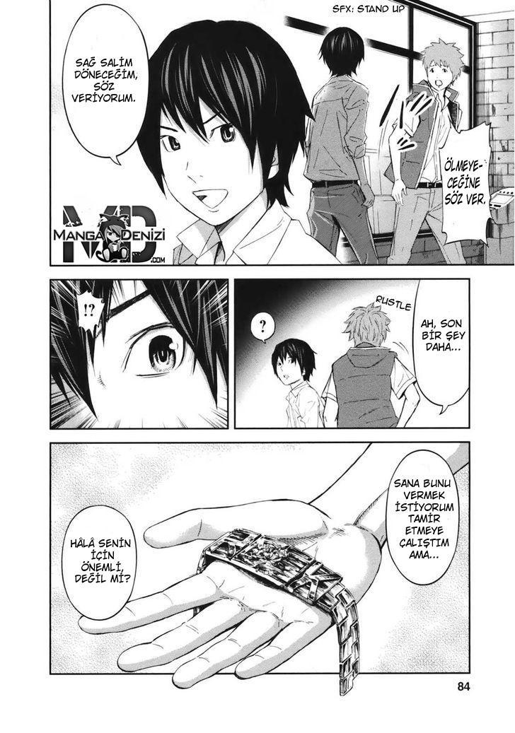 Ousama Game mangasının 18 bölümünün 38. sayfasını okuyorsunuz.