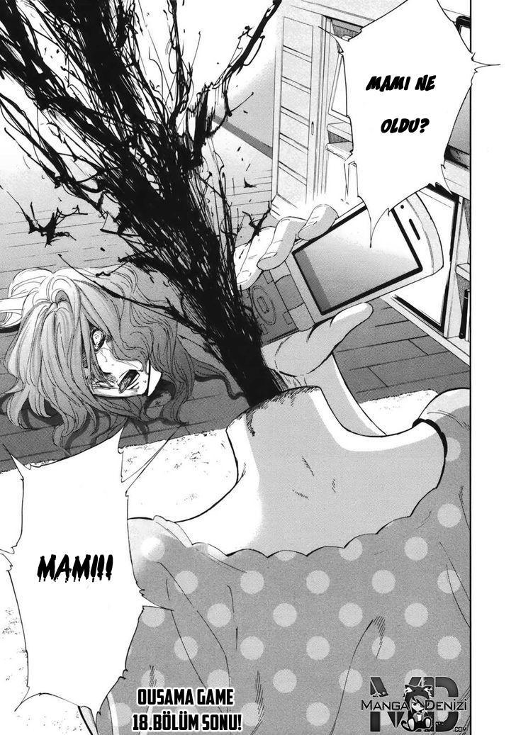 Ousama Game mangasının 18 bölümünün 47. sayfasını okuyorsunuz.