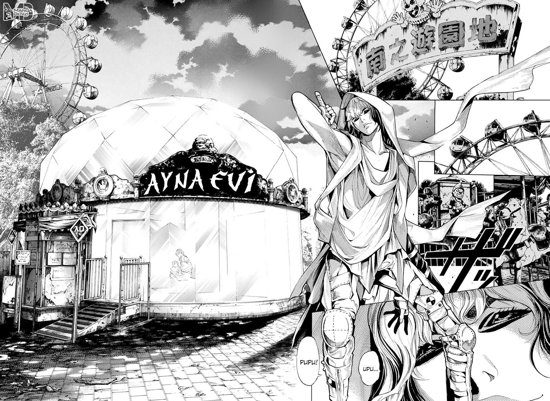 Platinum End mangasının 14 bölümünün 63. sayfasını okuyorsunuz.