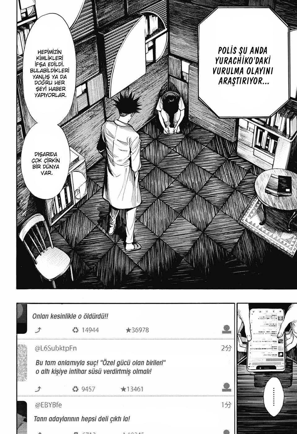 Platinum End mangasının 41 bölümünün 33. sayfasını okuyorsunuz.