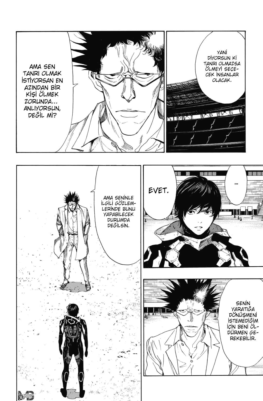 Platinum End mangasının 49 bölümünün 23. sayfasını okuyorsunuz.