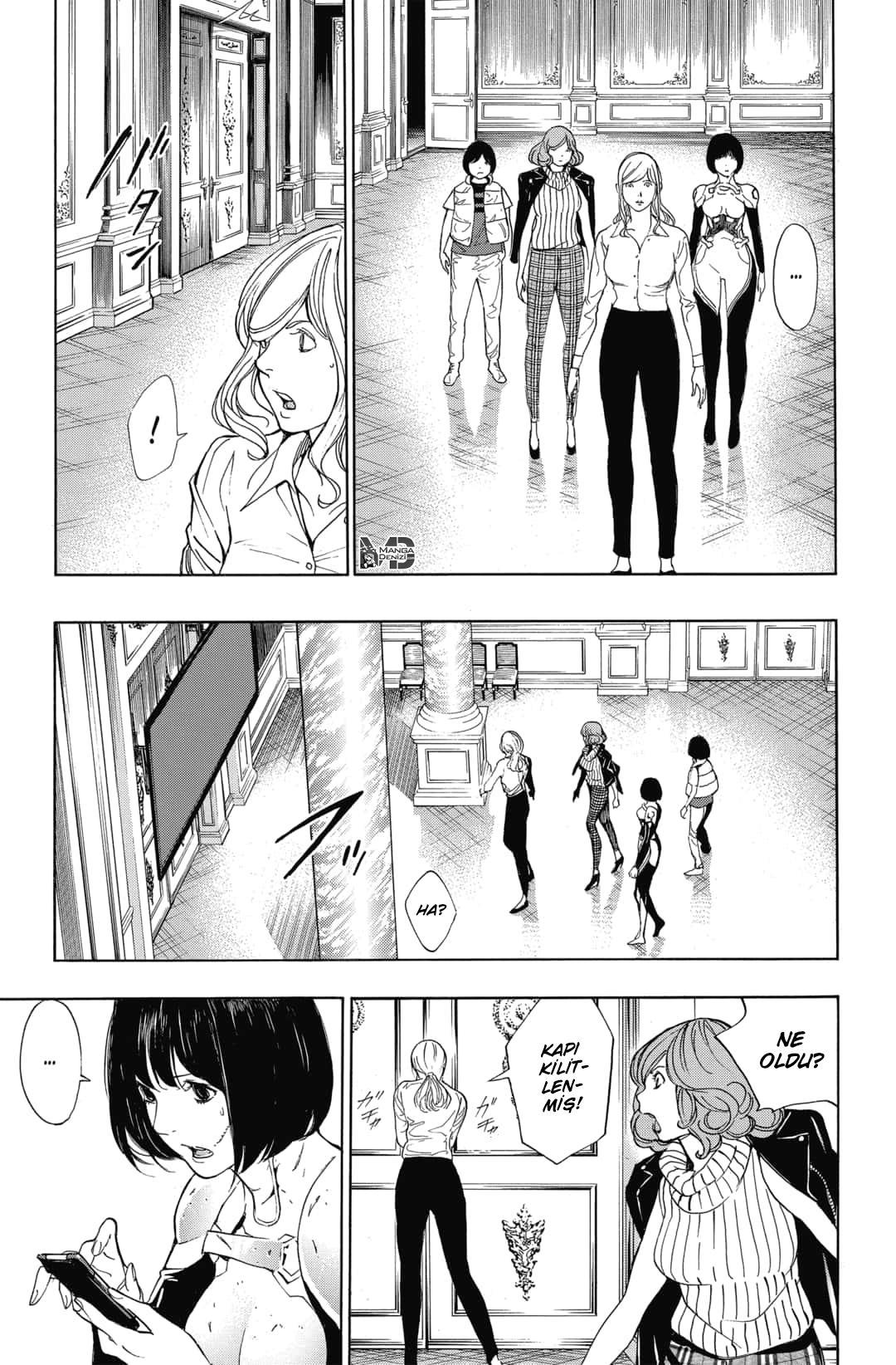 Platinum End mangasının 49 bölümünün 28. sayfasını okuyorsunuz.