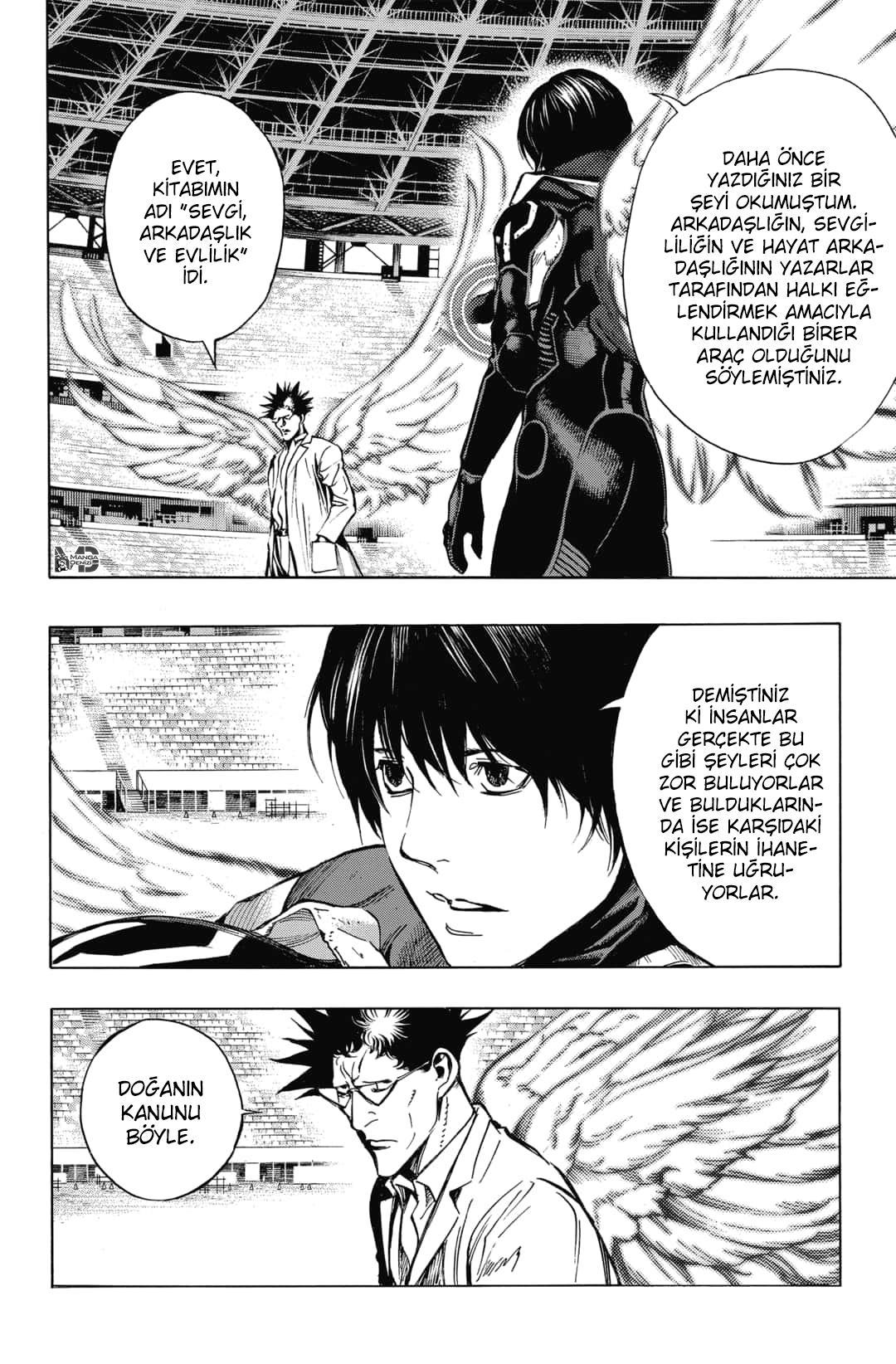 Platinum End mangasının 51 bölümünün 21. sayfasını okuyorsunuz.