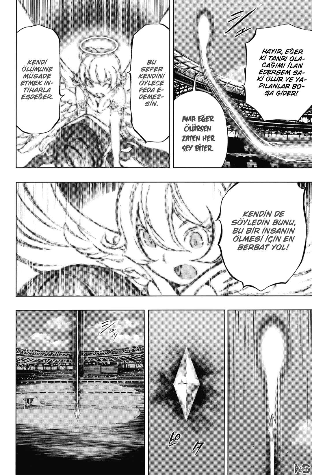 Platinum End mangasının 52 bölümünün 29. sayfasını okuyorsunuz.