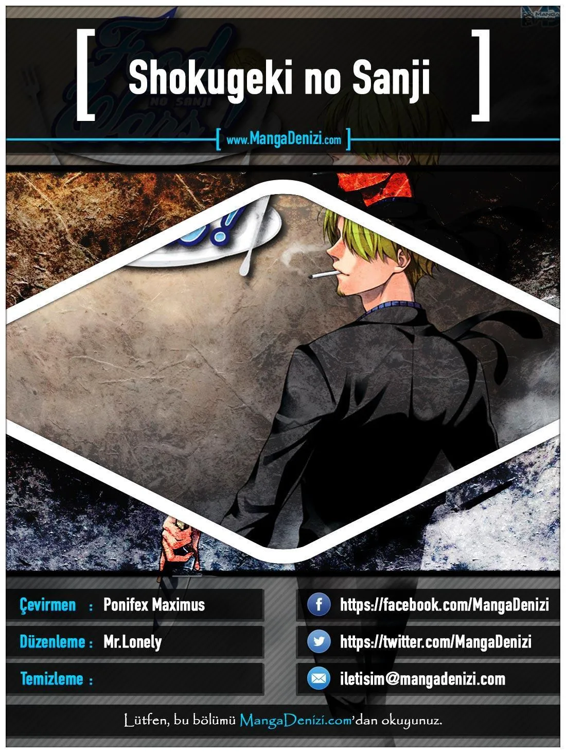 Shokugeki no Sanji - Bölüm 001 - Sayfa 1