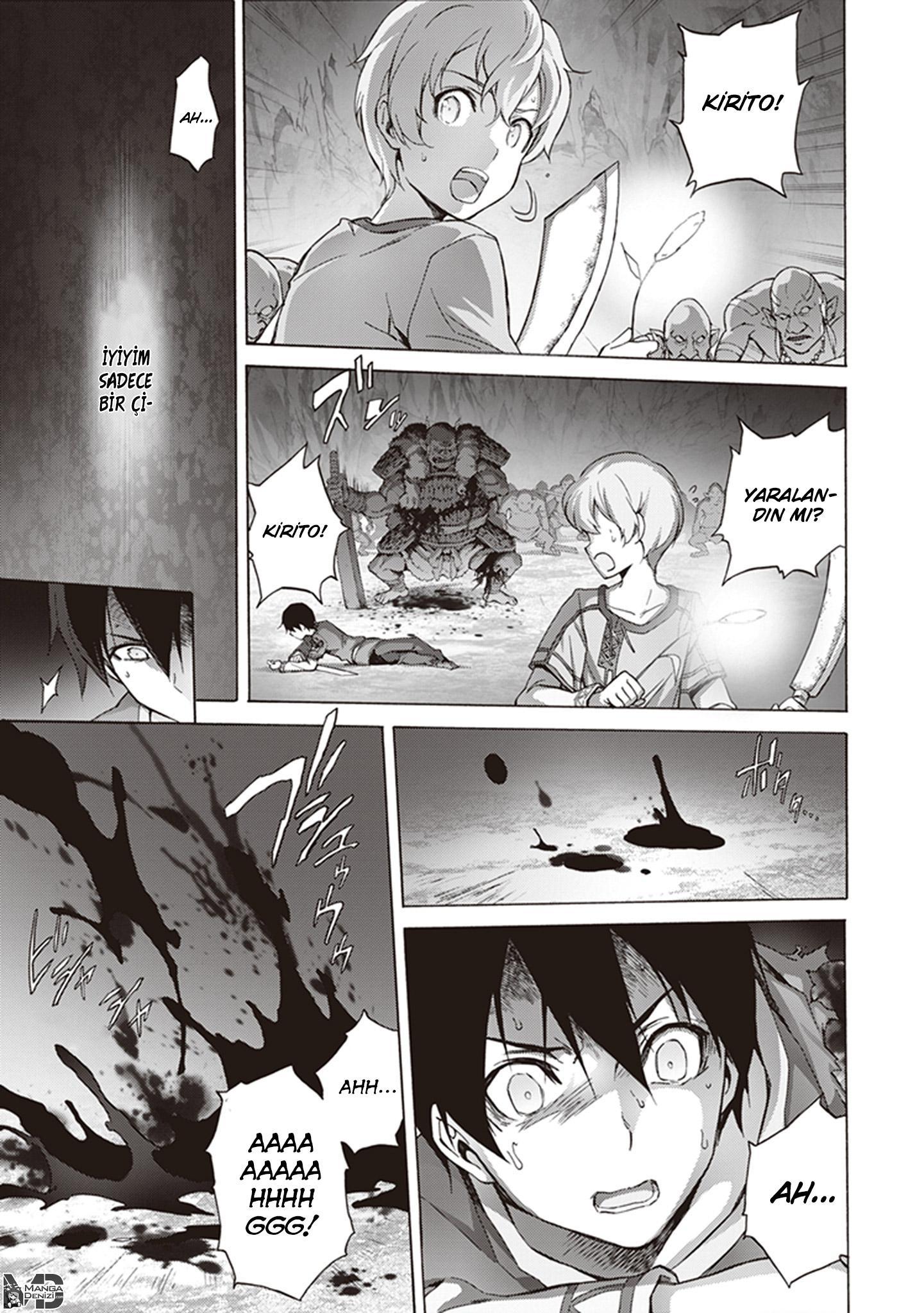 Sword Art Online: Alicization mangasının 10 bölümünün 14. sayfasını okuyorsunuz.