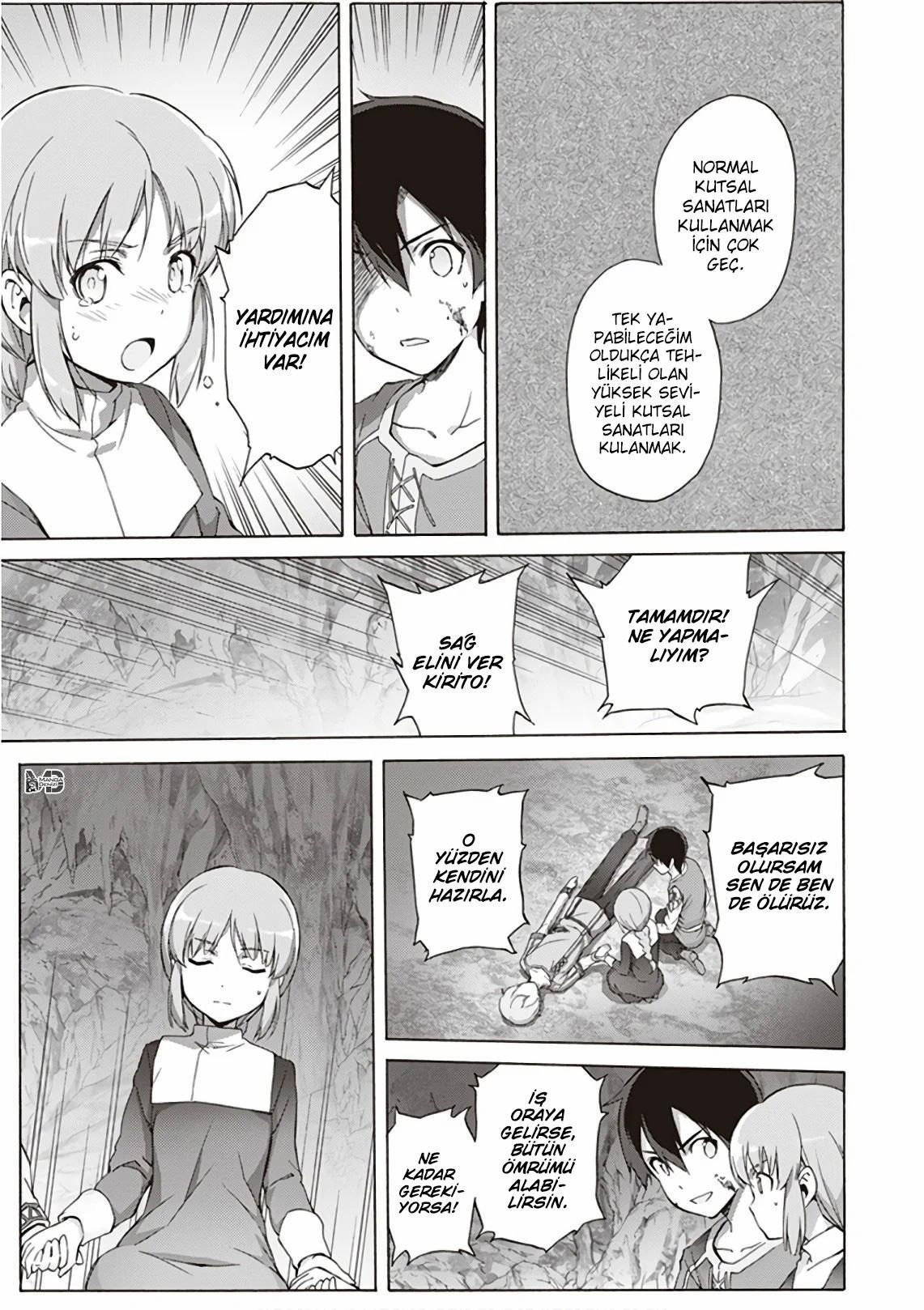 Sword Art Online: Alicization mangasının 11 bölümünün 22. sayfasını okuyorsunuz.