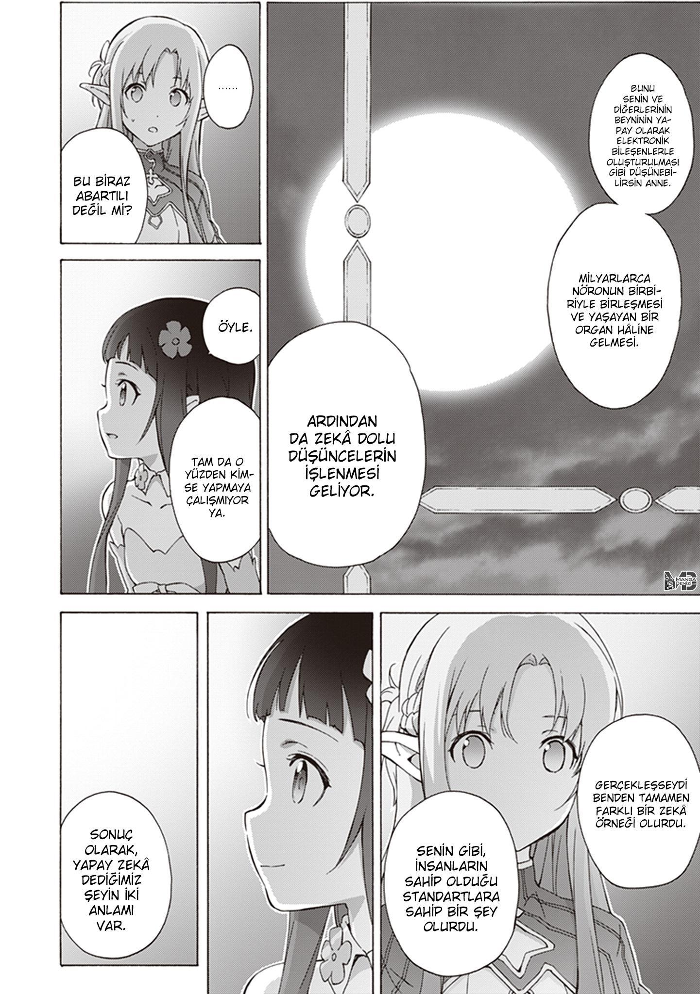 Sword Art Online: Alicization mangasının 12 bölümünün 19. sayfasını okuyorsunuz.