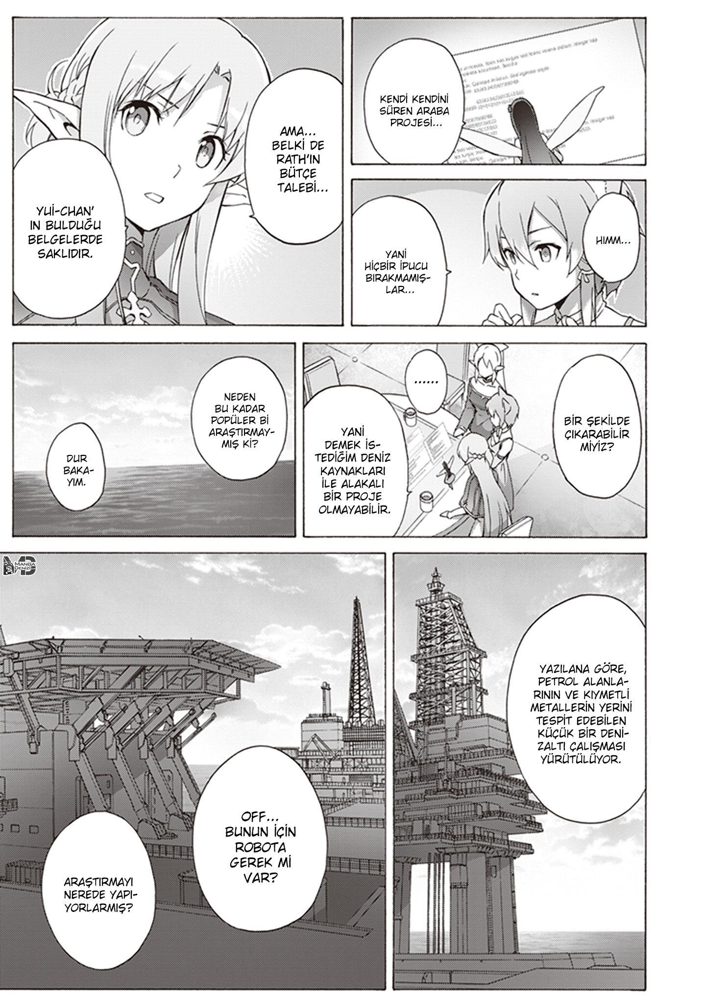 Sword Art Online: Alicization mangasının 12 bölümünün 24. sayfasını okuyorsunuz.
