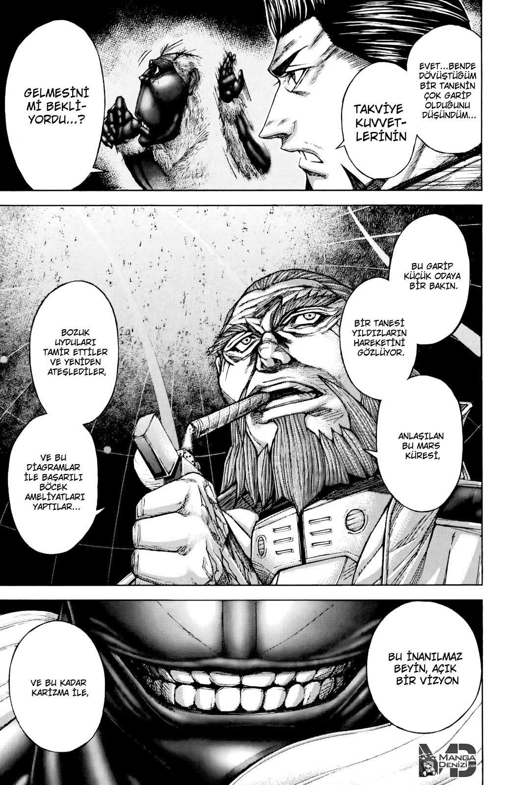 Terra Formars mangasının 55 bölümünün 12. sayfasını okuyorsunuz.