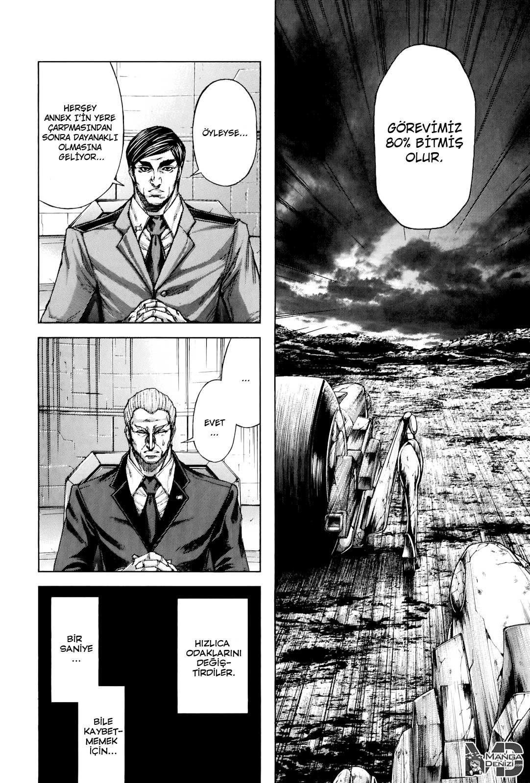 Terra Formars mangasının 55 bölümünün 15. sayfasını okuyorsunuz.