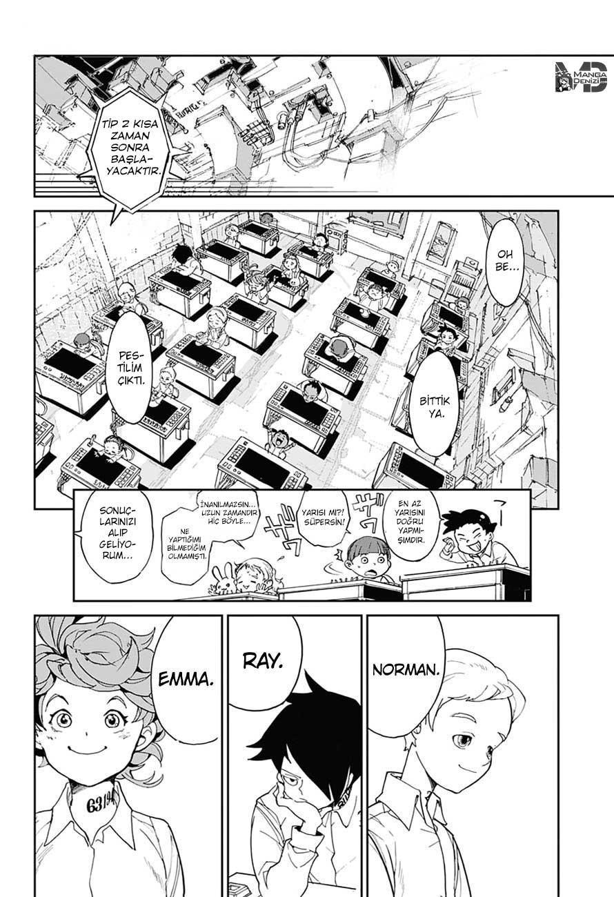 The Promised Neverland mangasının 001 bölümünün 14. sayfasını okuyorsunuz.